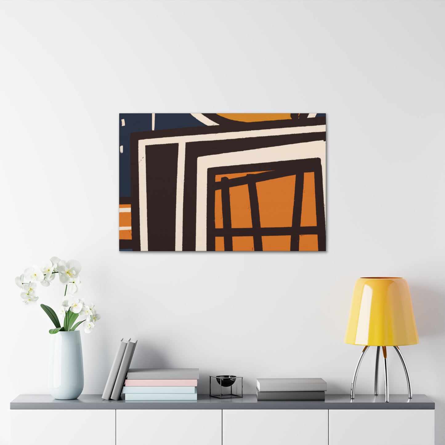 Edgy - Midcentury Canvas