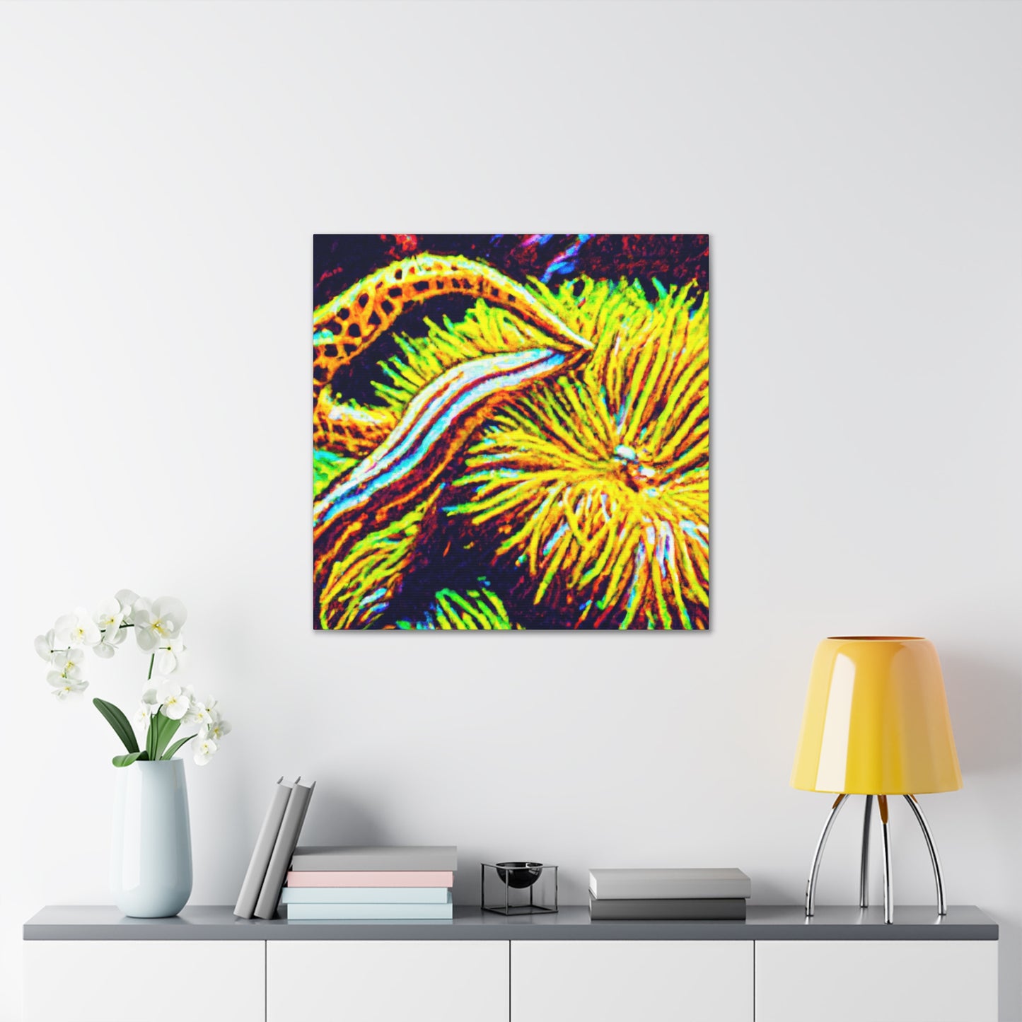 "Coastal Promenade" - Underwater Canvas