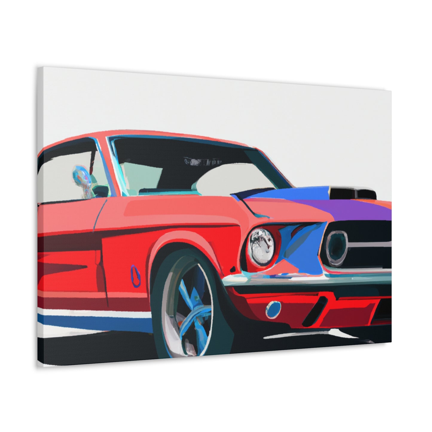 Crank That Rod - Automobile - Canvas