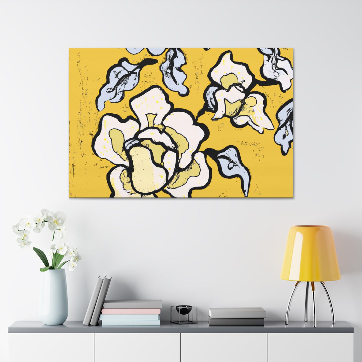 Rosevale - Floral - Canvas