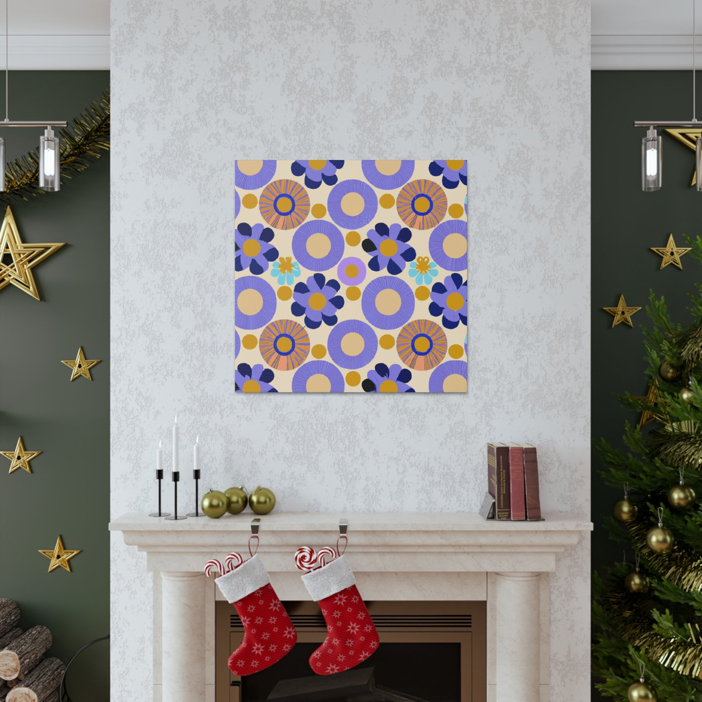 Flower Slumber Party: - Floral Canvas