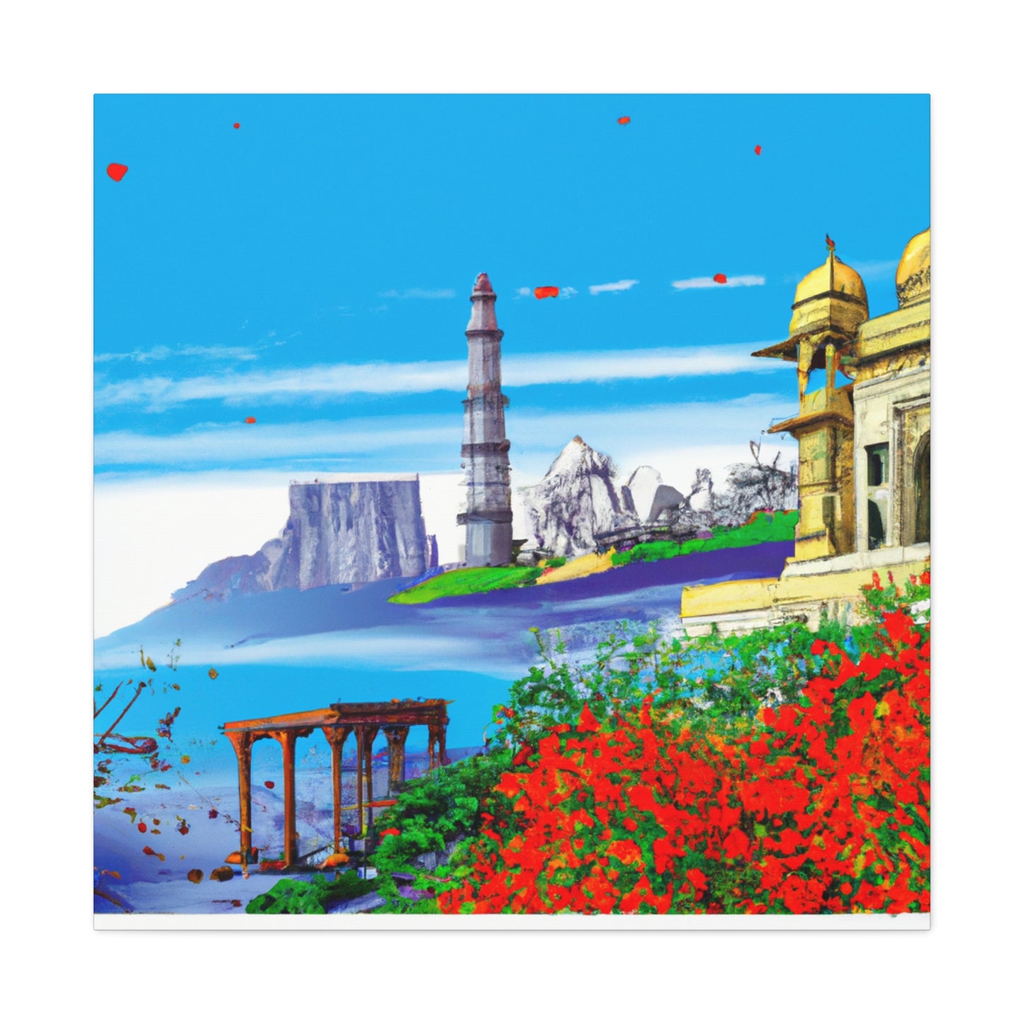 Rajasthan - Destination India - Canvas