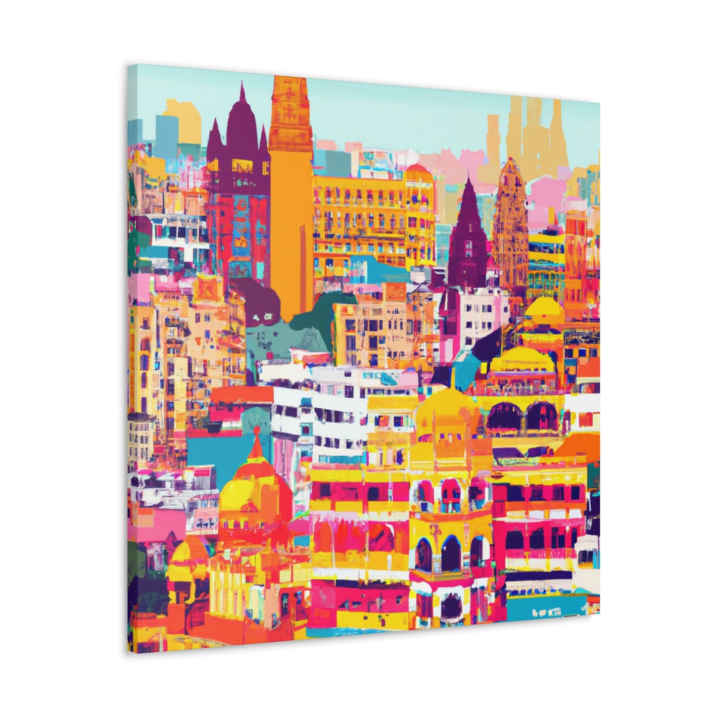 Mumbai Magic - Destination India - Canvas