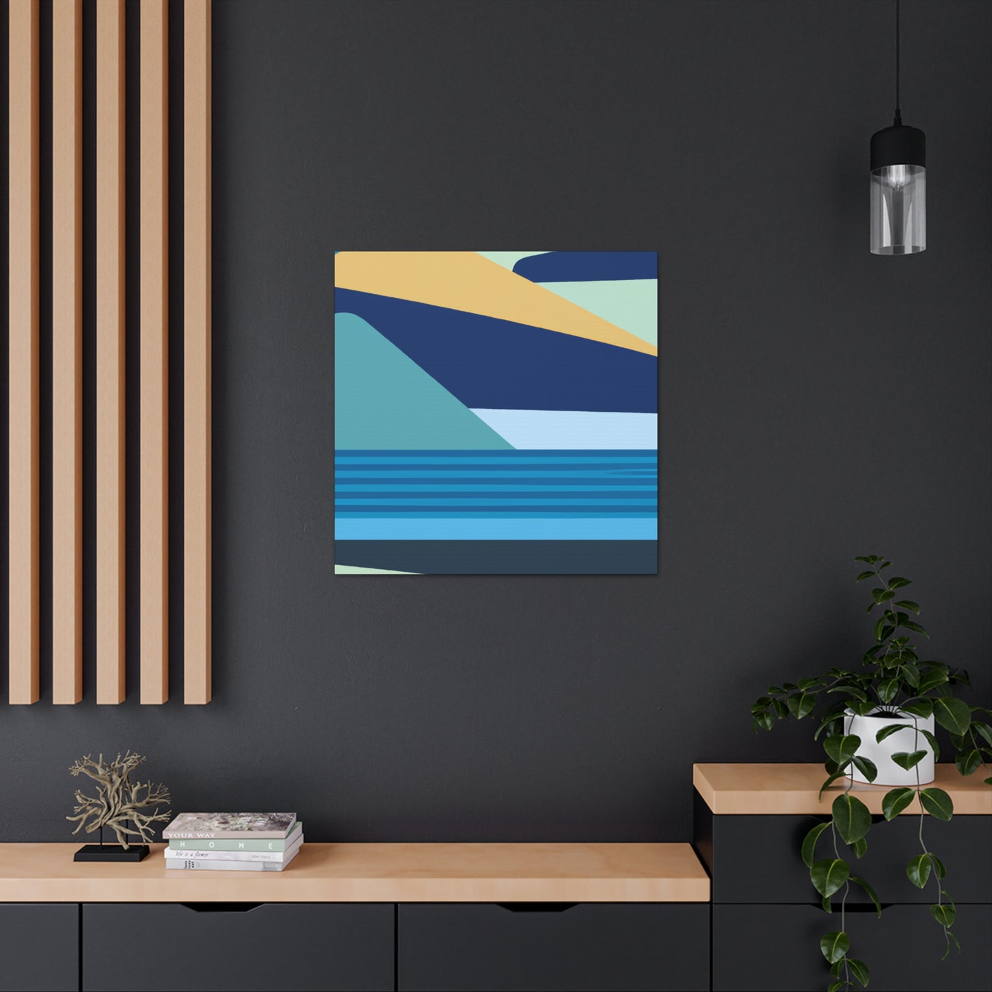 Sleek Design - Midcentury Canvas