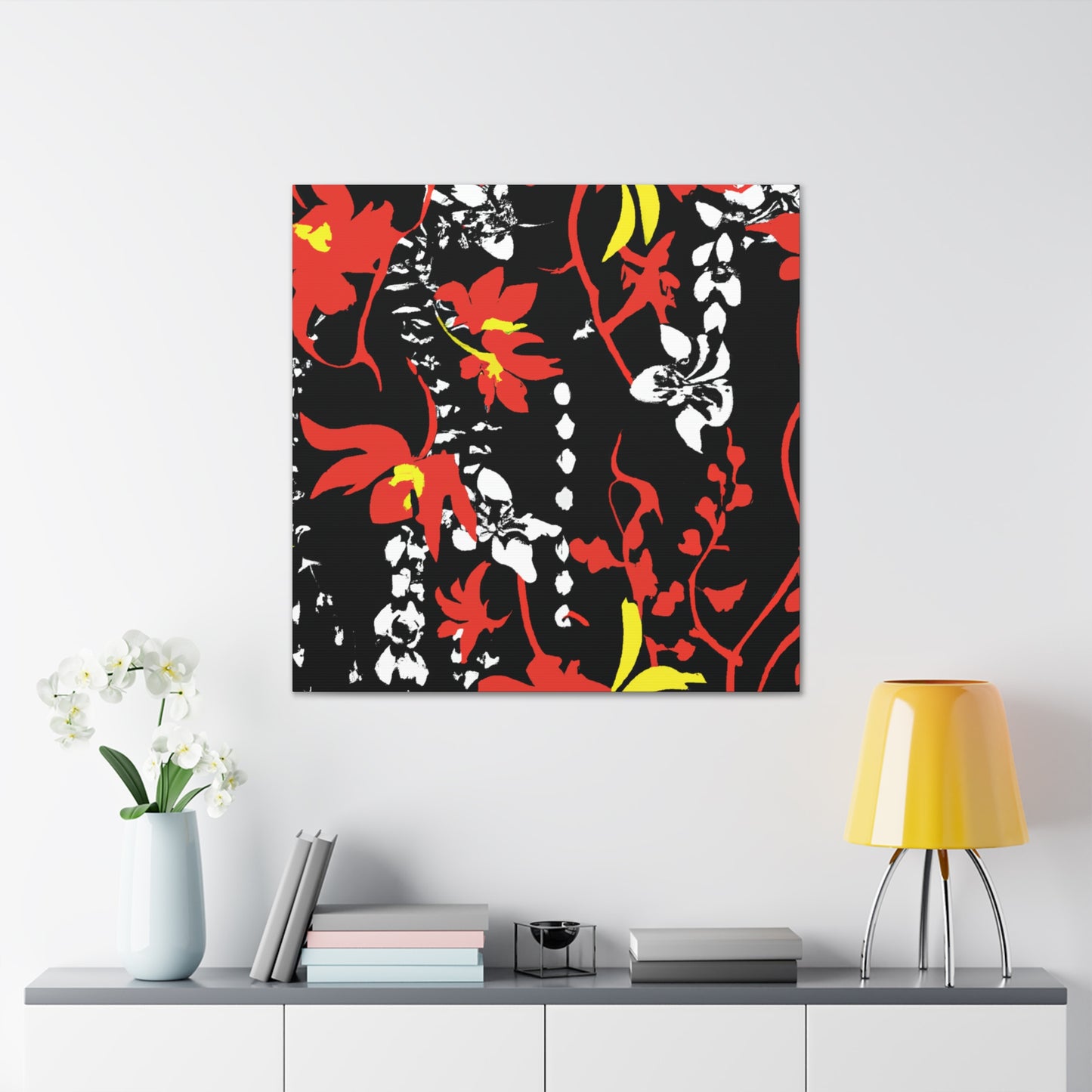 Paradise Plum - Floral - Canvas