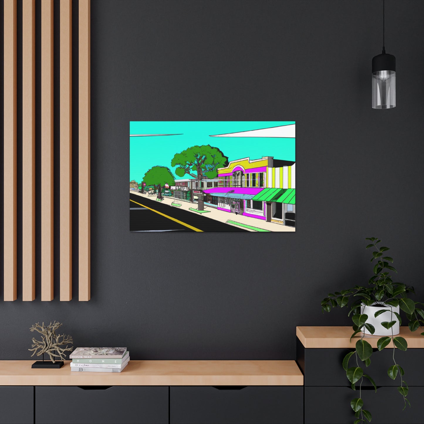"Bop-A-Rama" - Pop Canvas