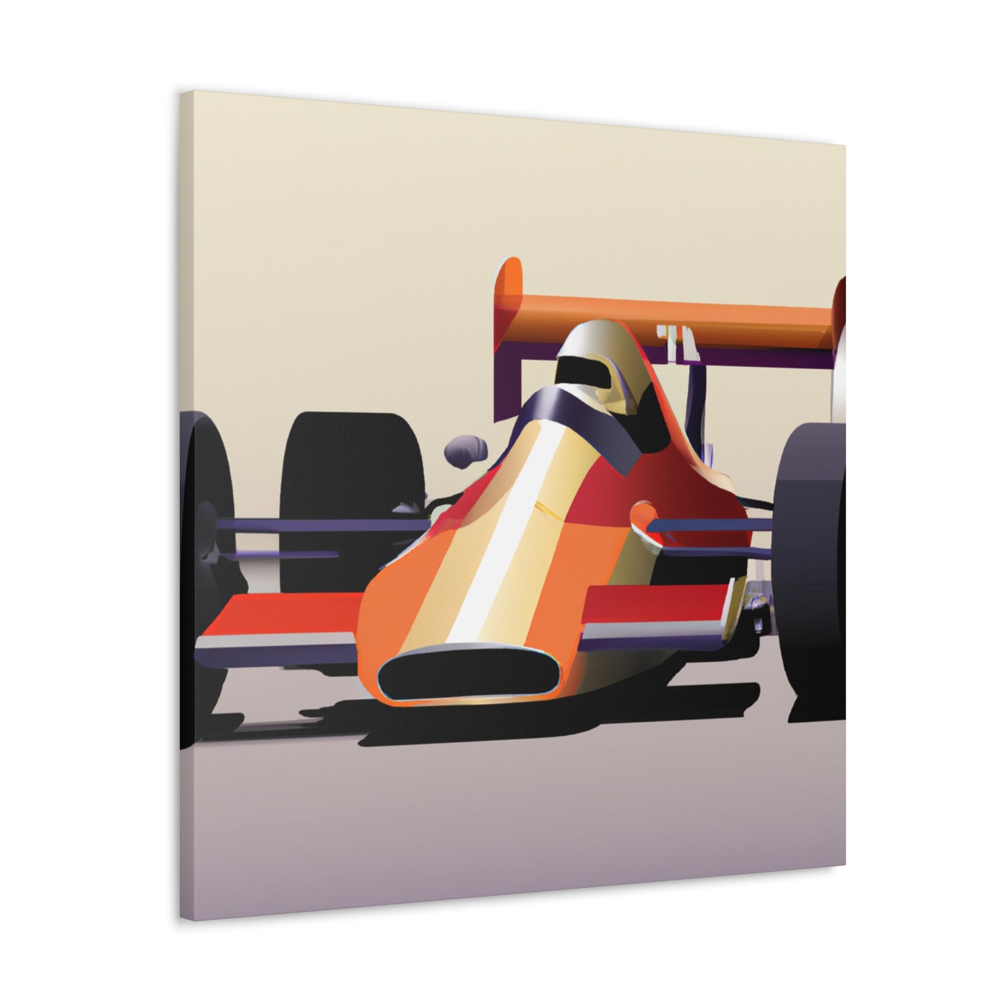 Road Hog - Automobile - Canvas