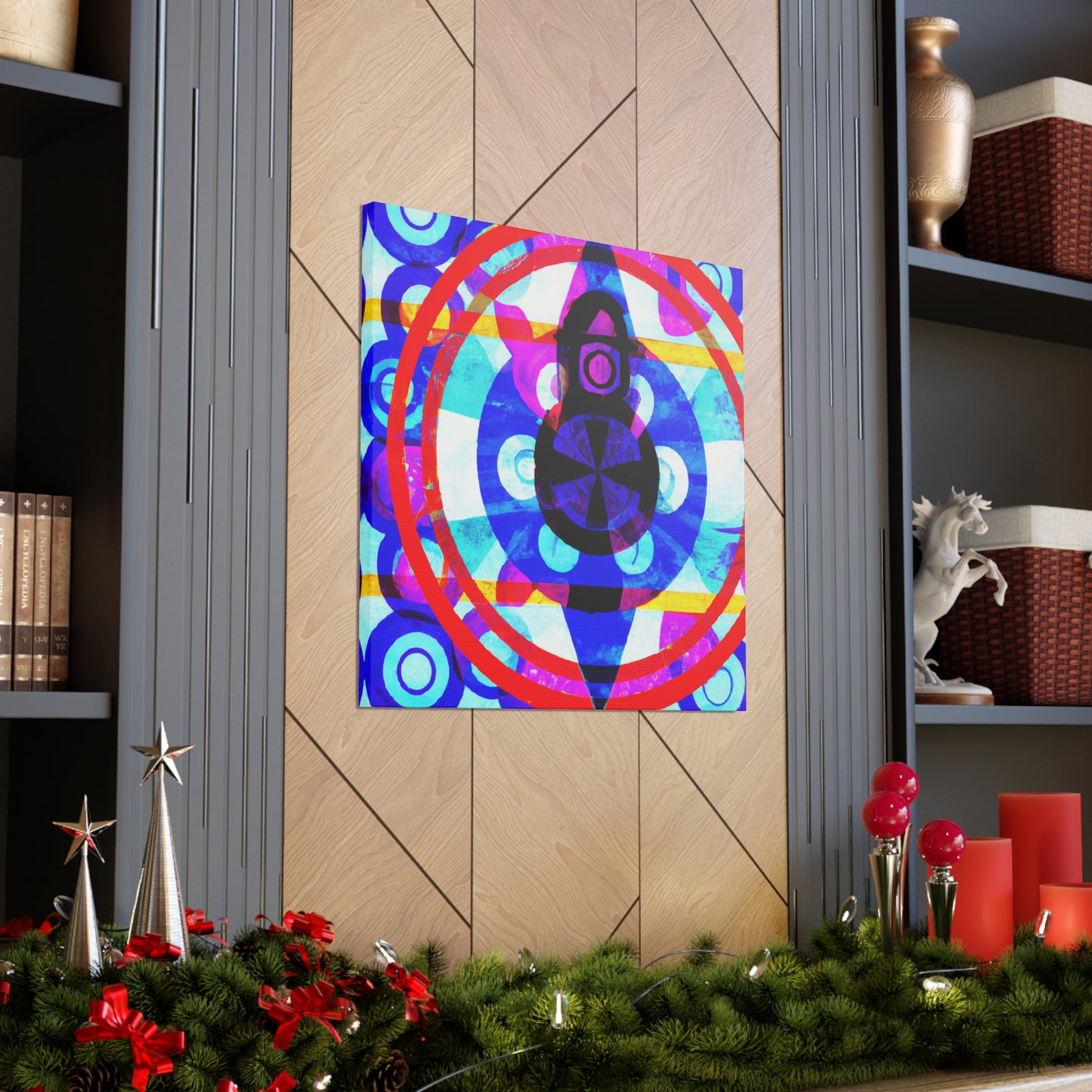 Kalidescope - Glass Canvas