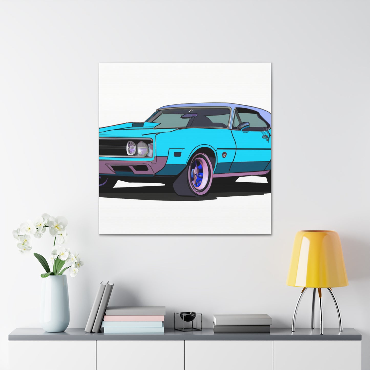 Hot Scorch - Automobile - Canvas