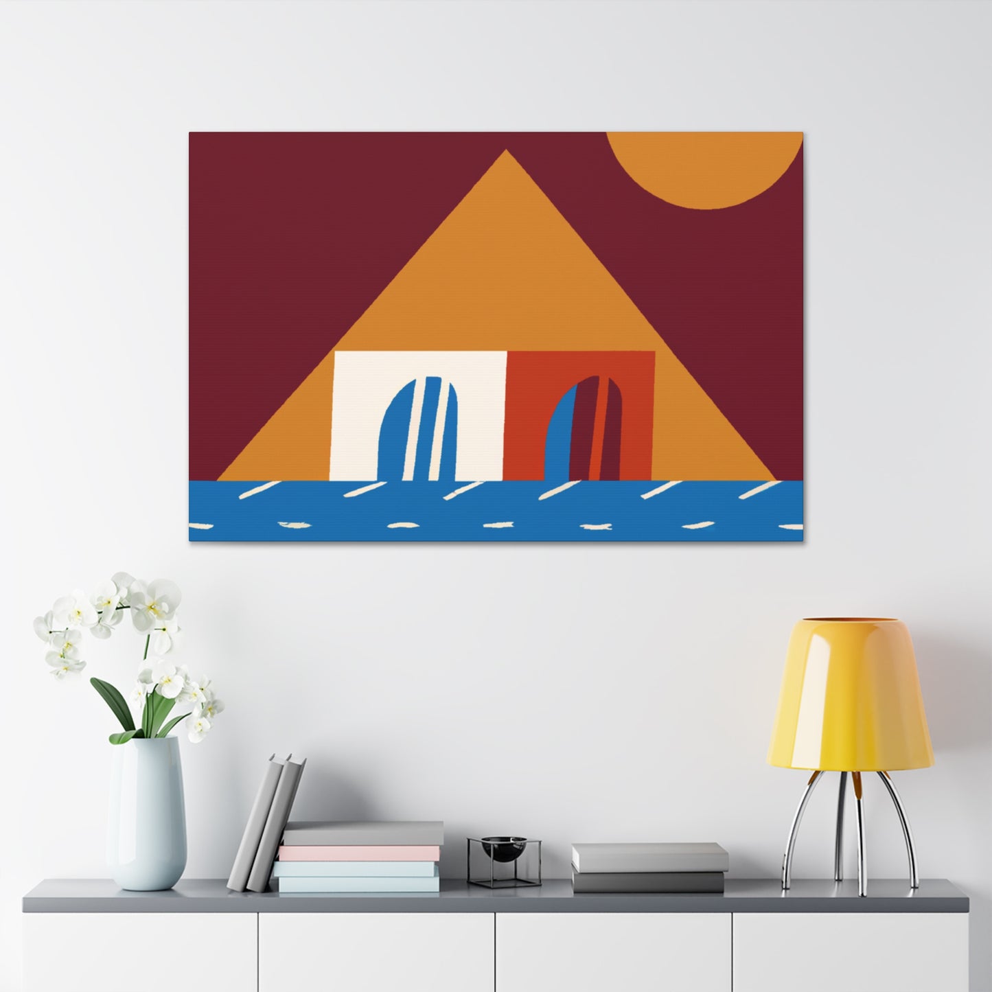 Scirocco Sunstriker - Midcentury Canvas