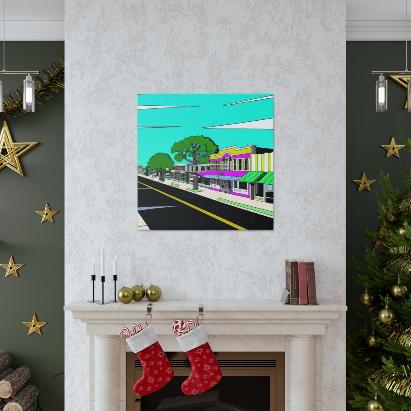 "Bop-A-Rama" - Pop Canvas