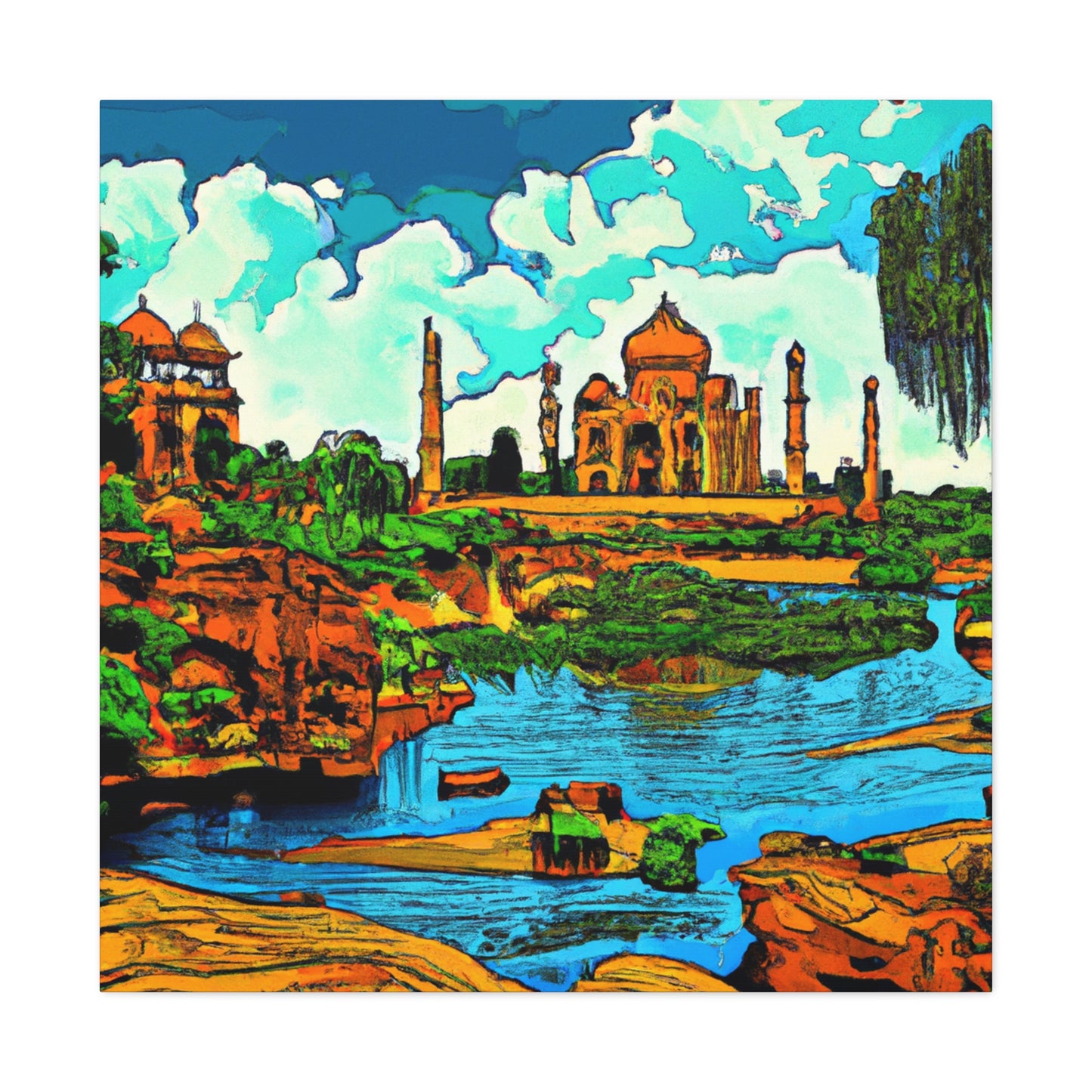Zenith - Destination India - Canvas