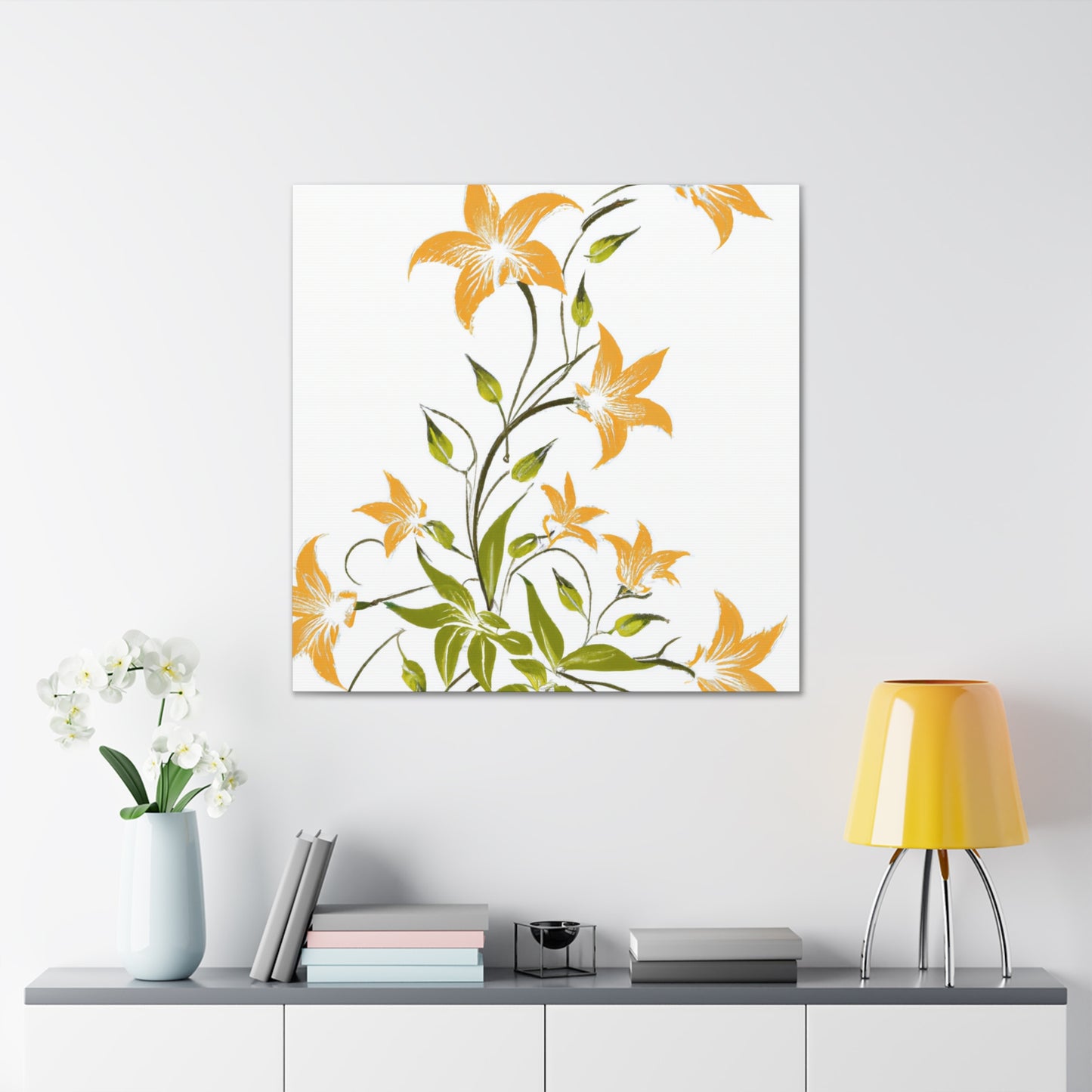 Rosebud - Floral - Canvas