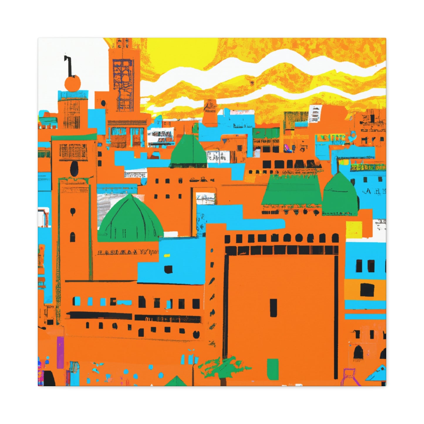 Zayna Sarif - Morraco - Canvas