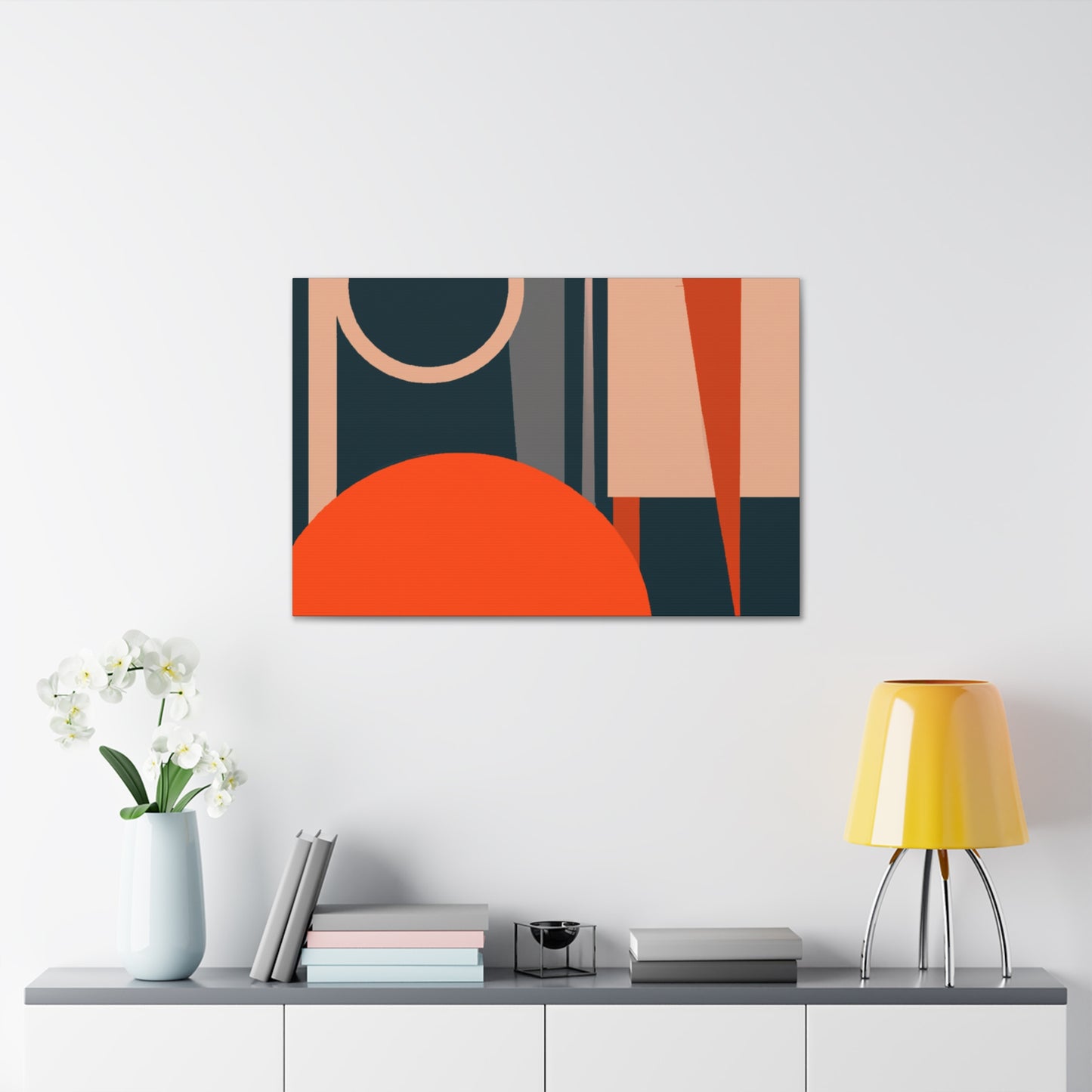 Retro Radiance- Midcentury - Canvas