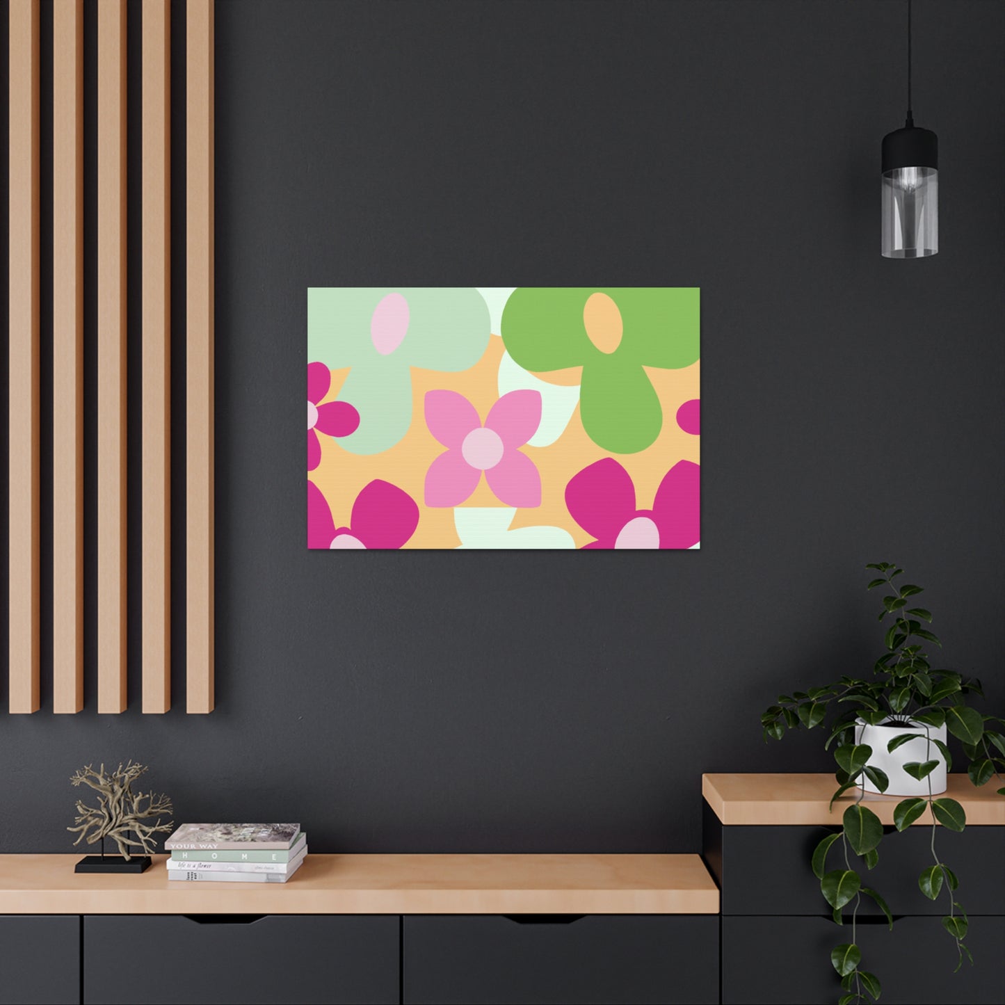 A Flowering Scavenger Hunt: - Floral Canvas