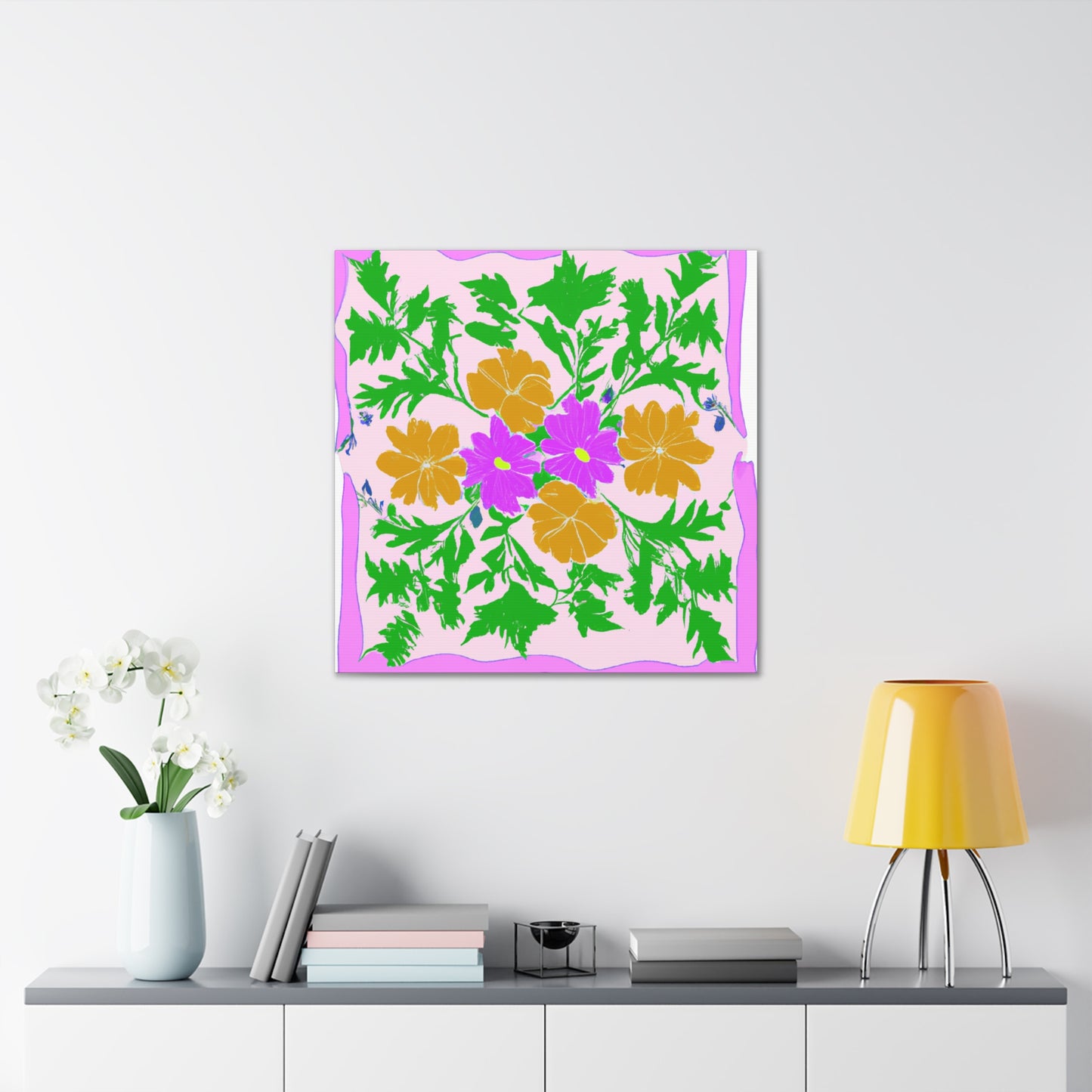 Risingbloom - Floral - Canvas