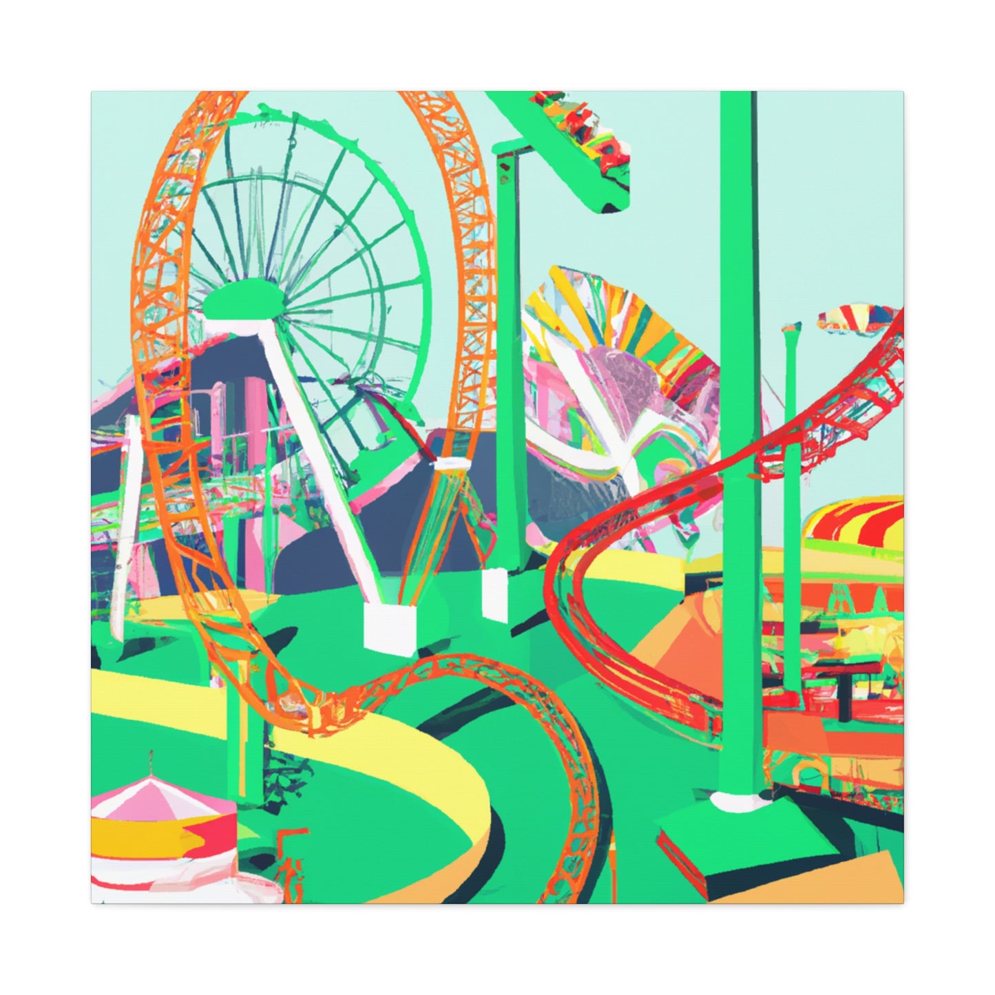 Bumberrome - Amusement - Canvas