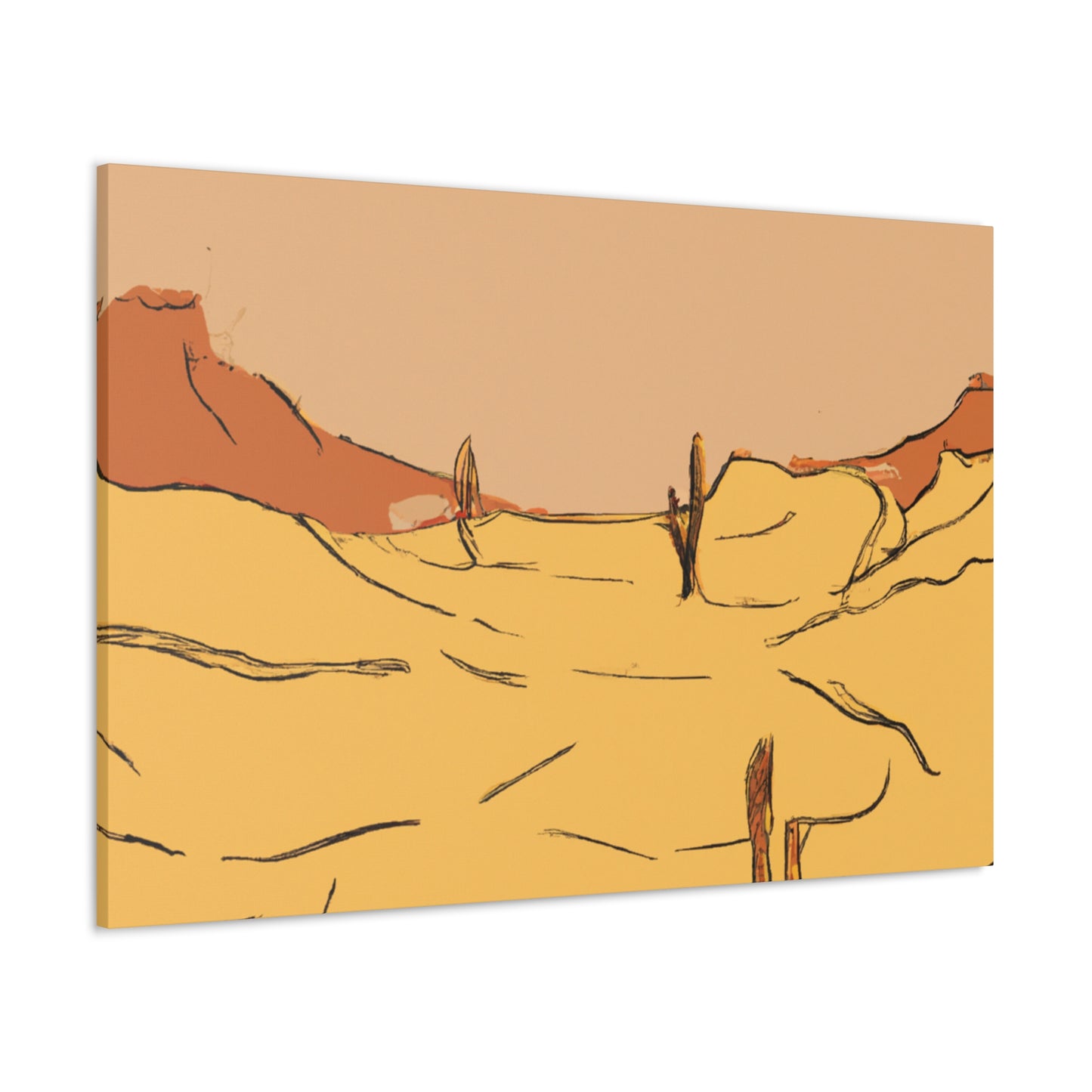 Carnival Fiesta - Vintage Contemporary - Desert Canvas