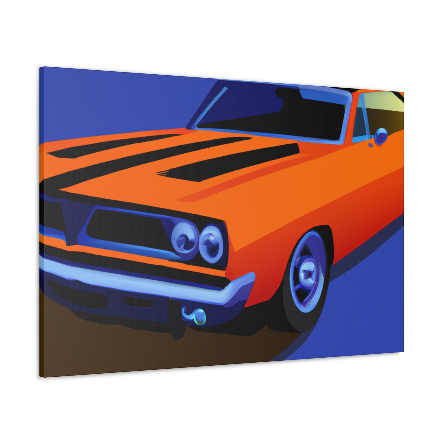 Vintage Vixen - Automobile - Canvas