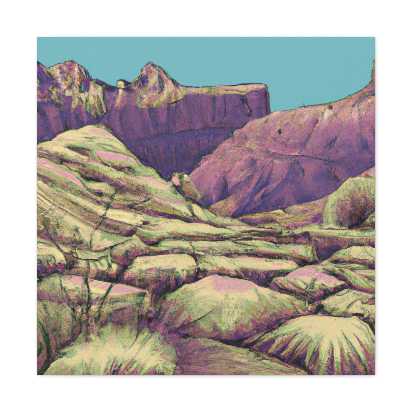 Sandalwood Sands - Landscape - Canvas - Desert