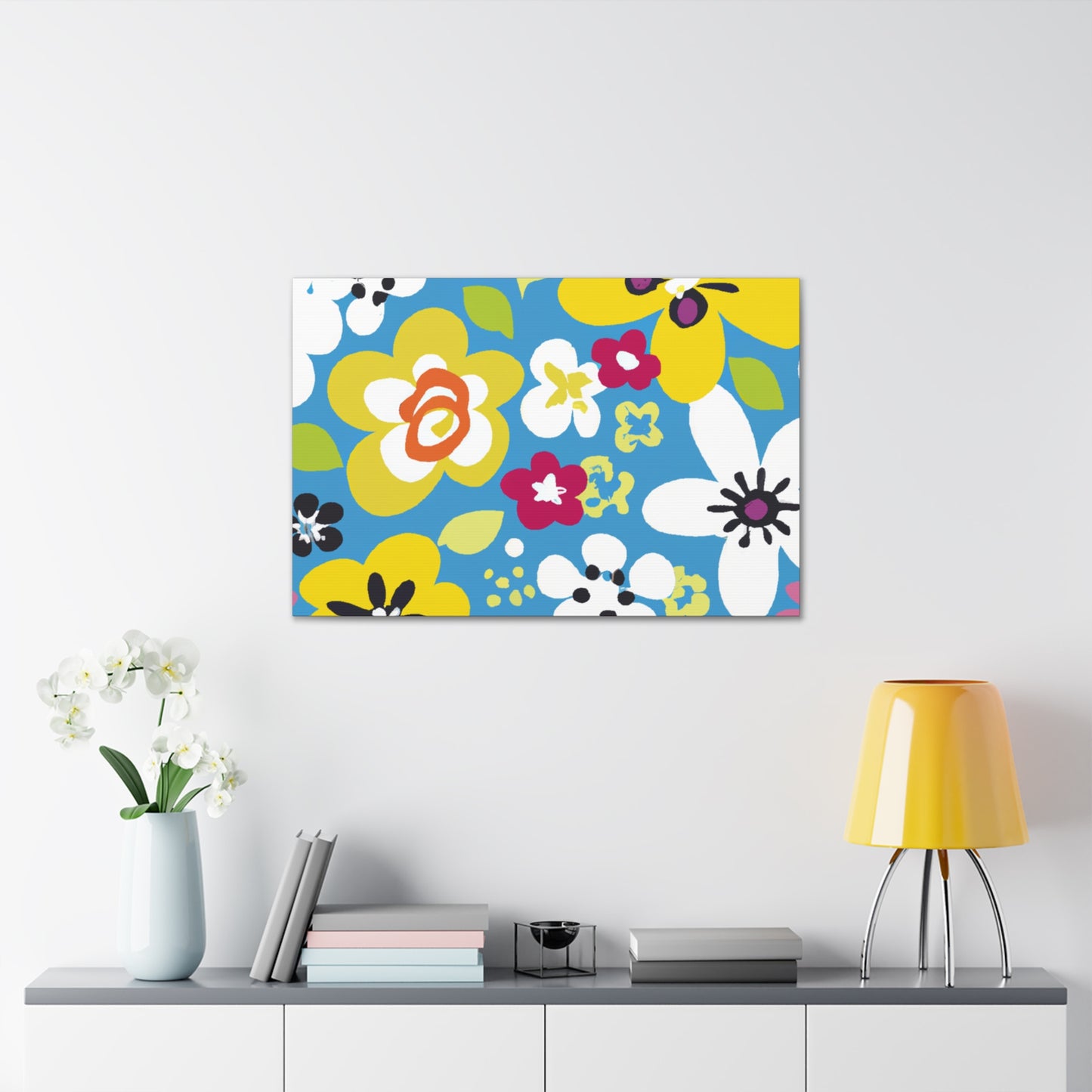 "Double Trouble Bouquet: A Bloom Boogie!" - Floral Canvas