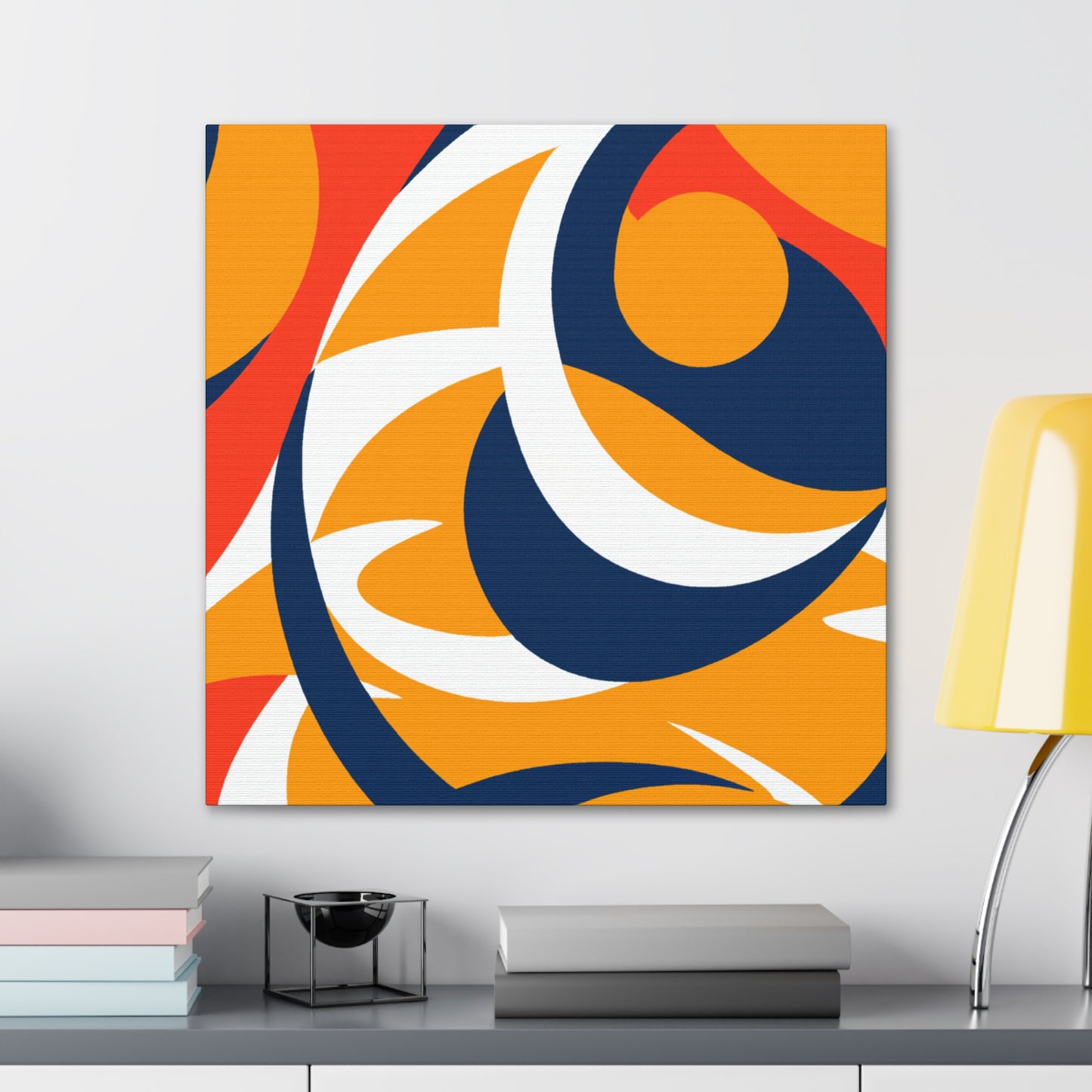 "Grandeur Zen- Midcentury" - Canvas