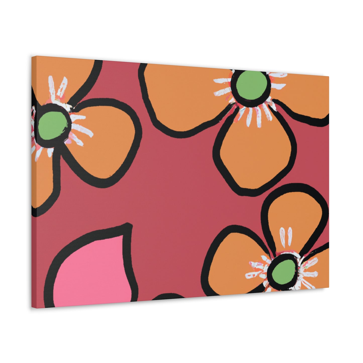 Blossomy - Floral - Canvas