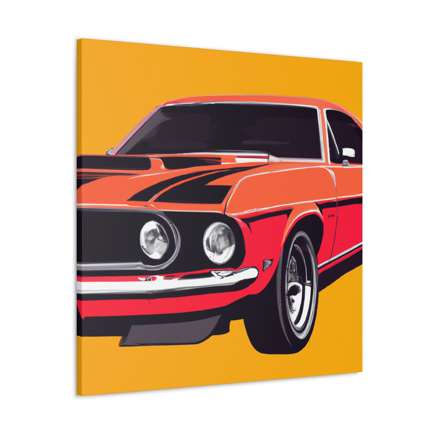 Hot Scorcher - Automobile - Canvas