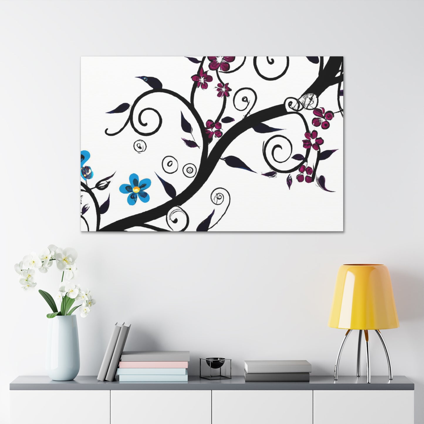 Rosalie-Floral - Canvas
