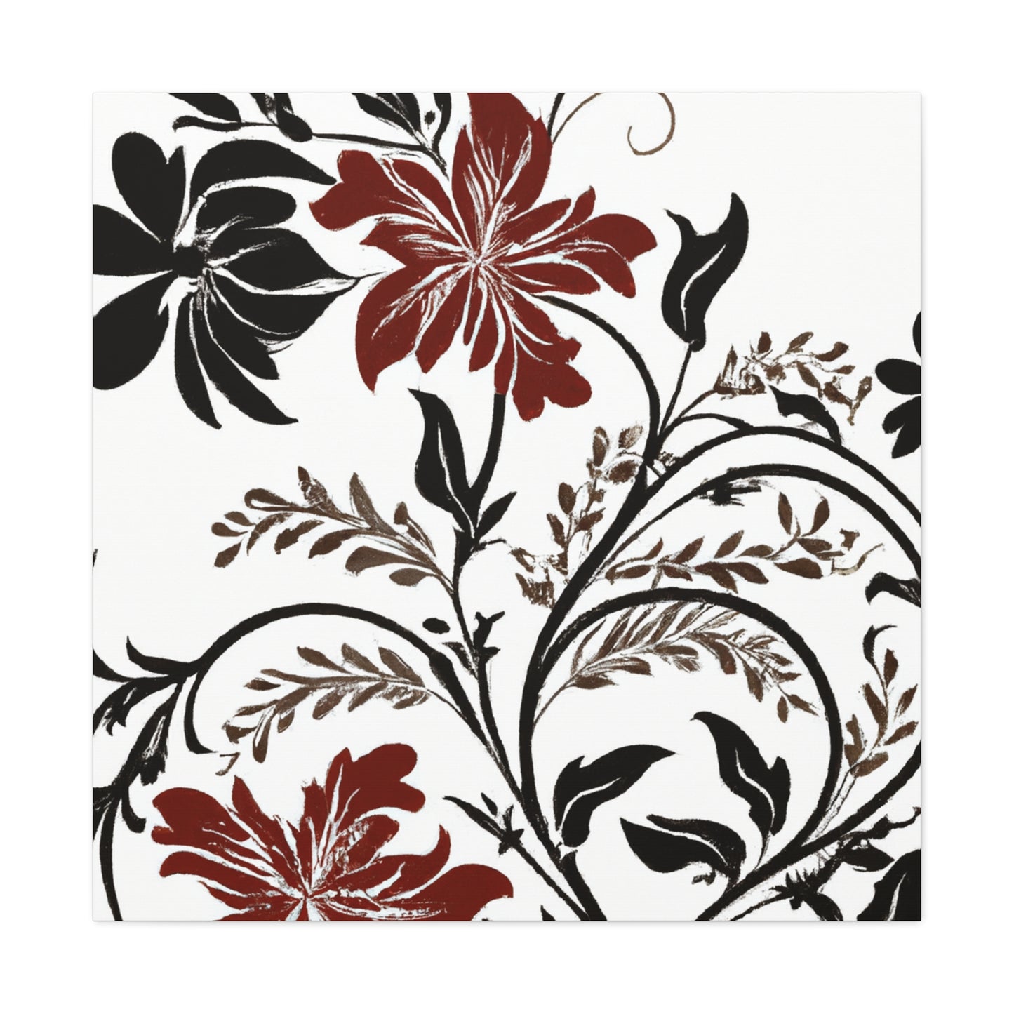 Lotusly - Floral - Canvas