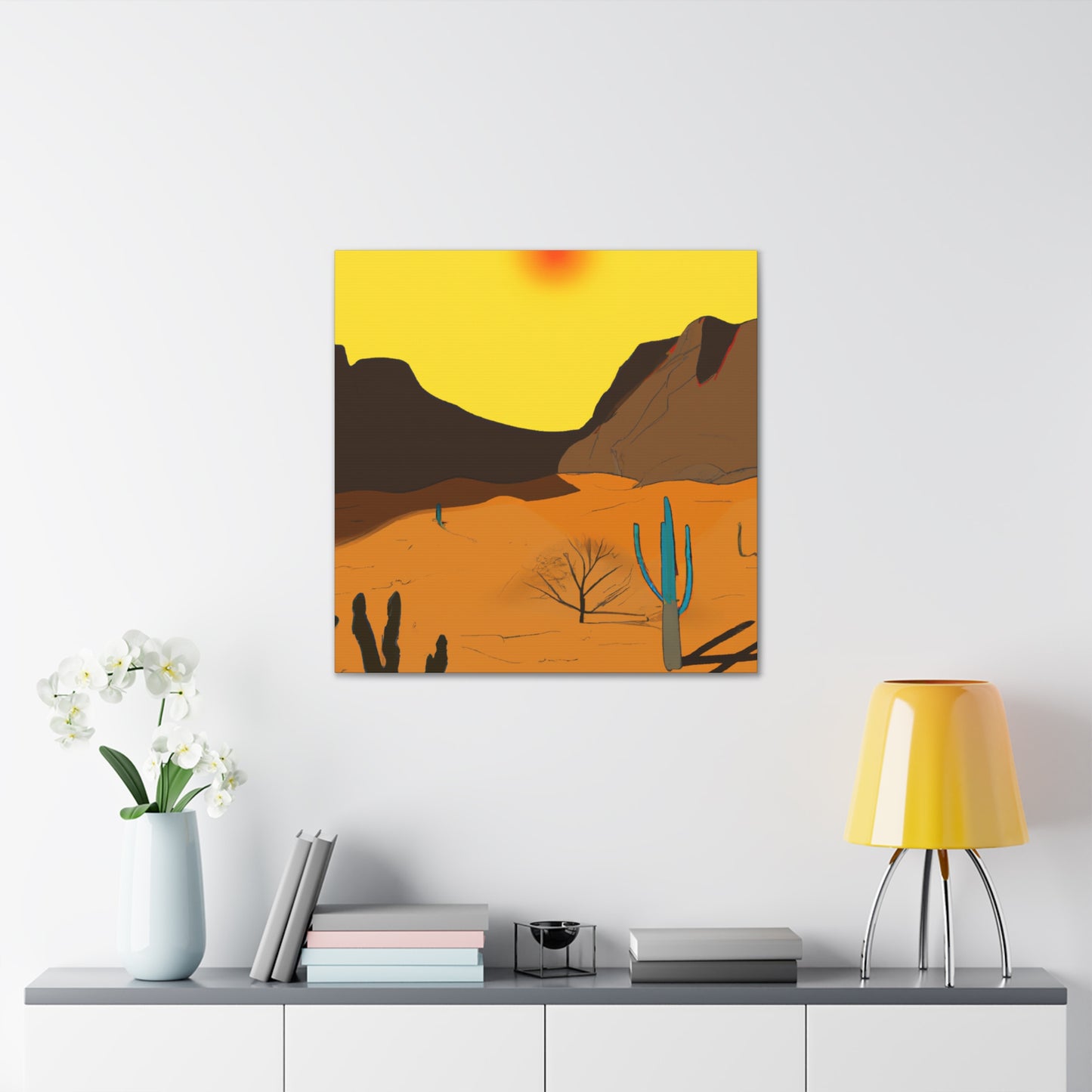 Sandsculpture Landscape - Canvas