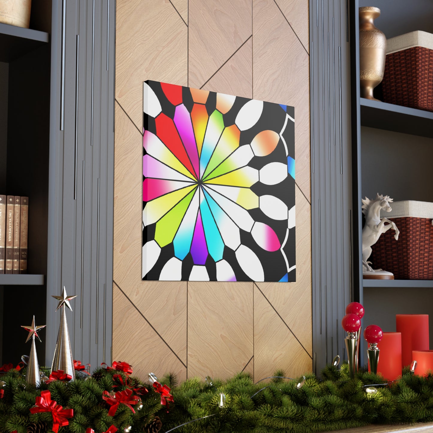 Sushi Galore! - Glass Canvas Art Deco