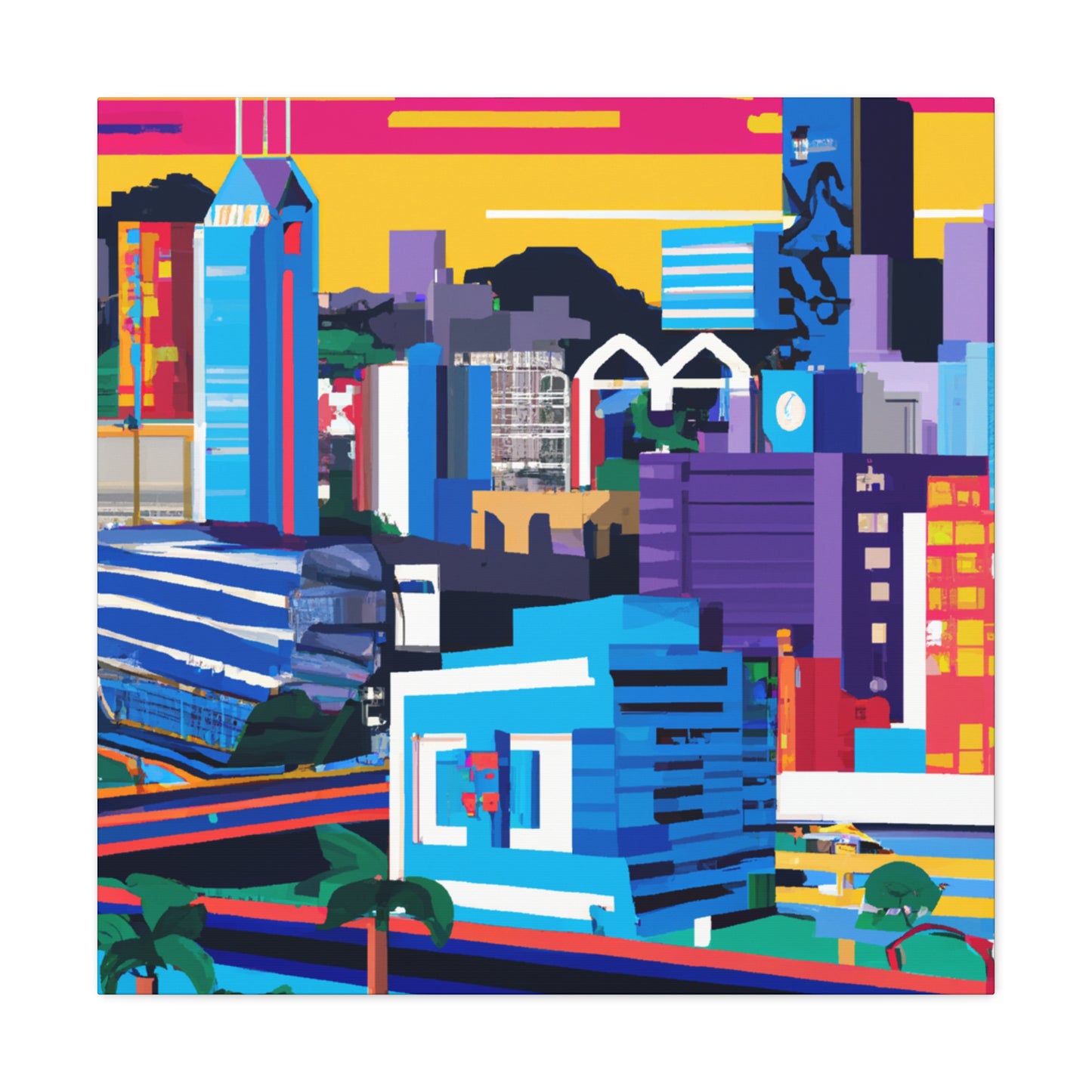 Juanita Lopez - South America Canvas