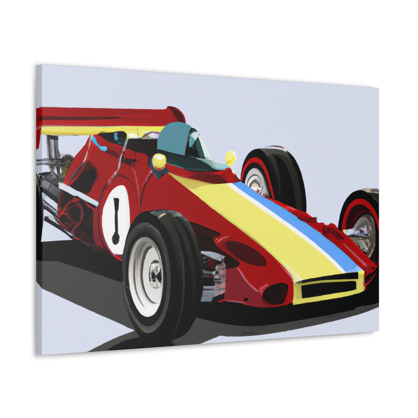 Furious Flash - Automobile - Canvas