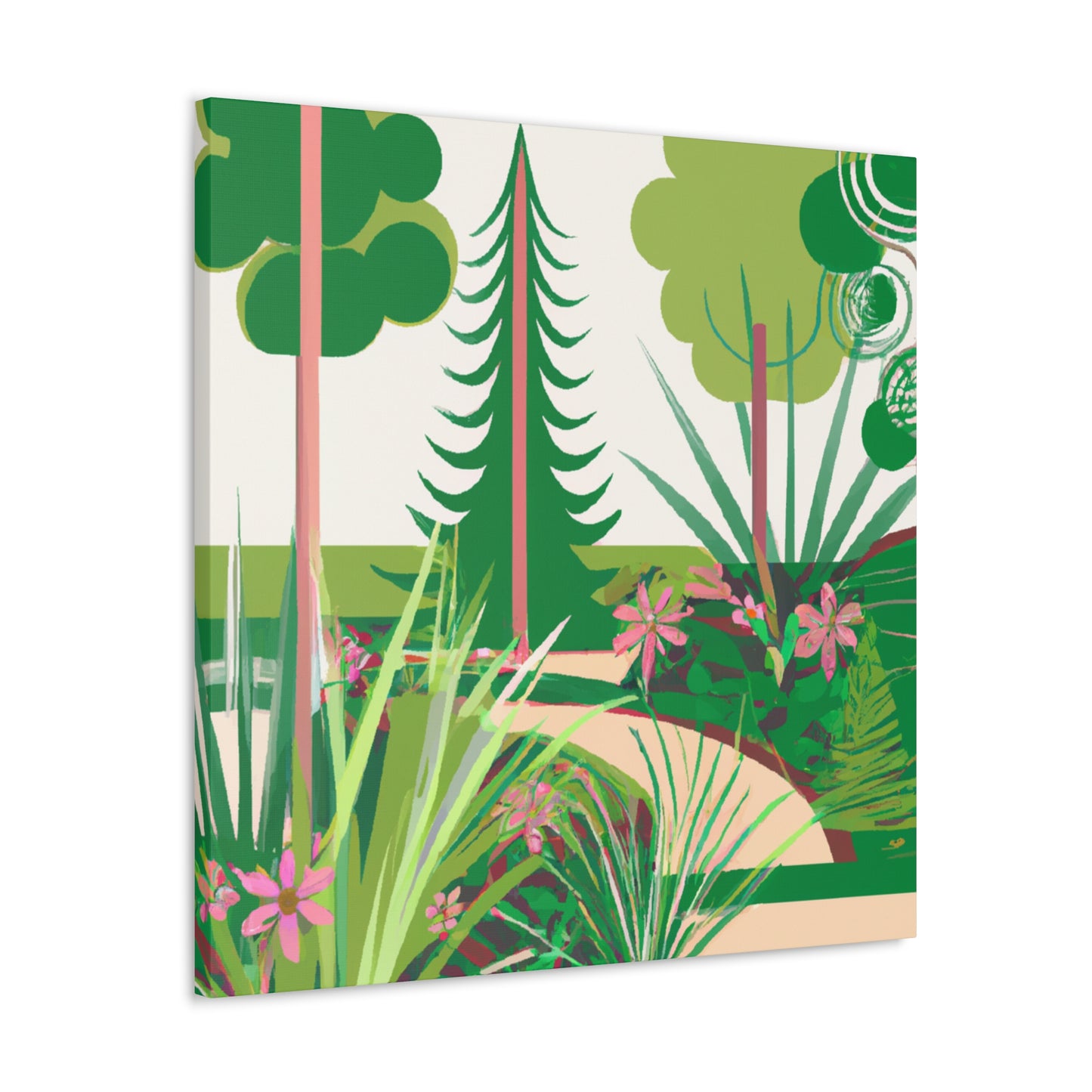 Floralopia Landscape - Canvas