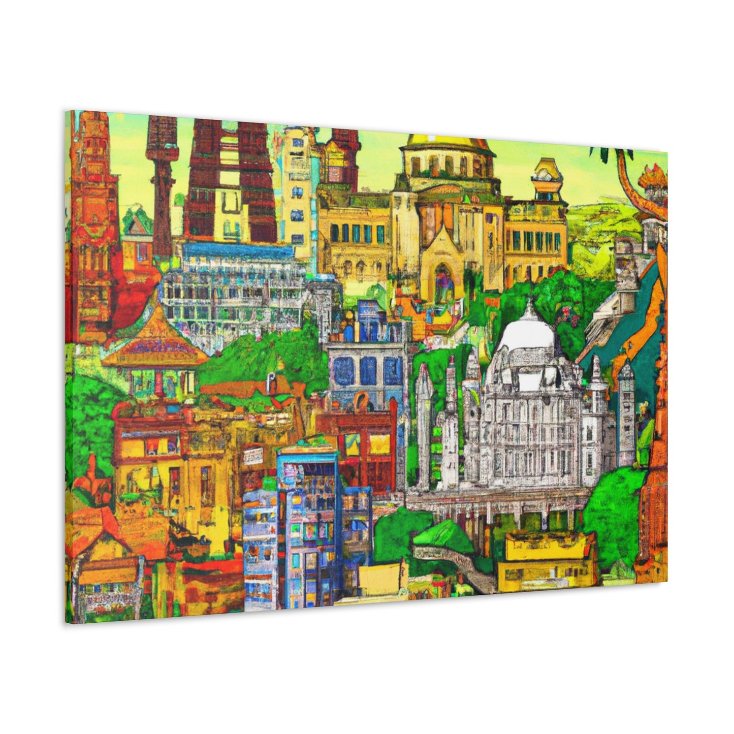 New Delhi - Destination India - Canvas