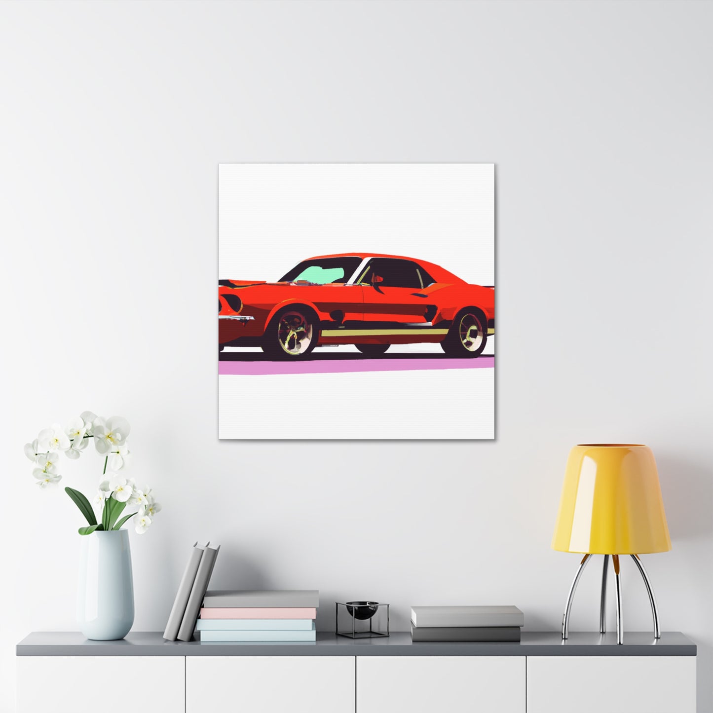 Hot Rodder - Automobile - Canvas