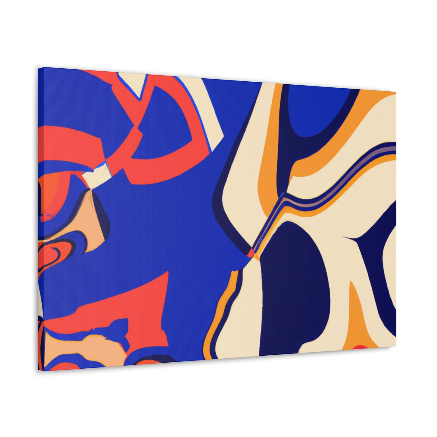 Aqua-Glow - Abstract - Canvas