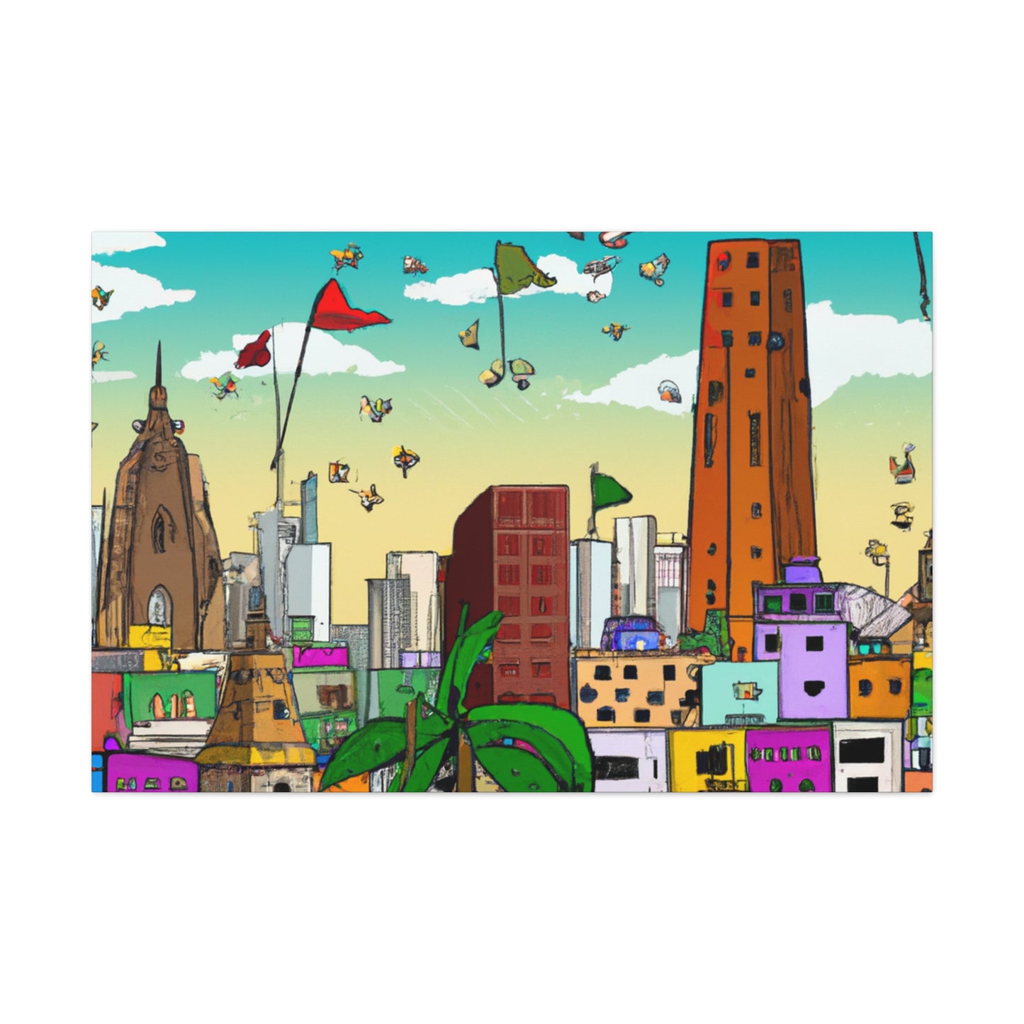 Saffron Spice - Destination India - Canvas