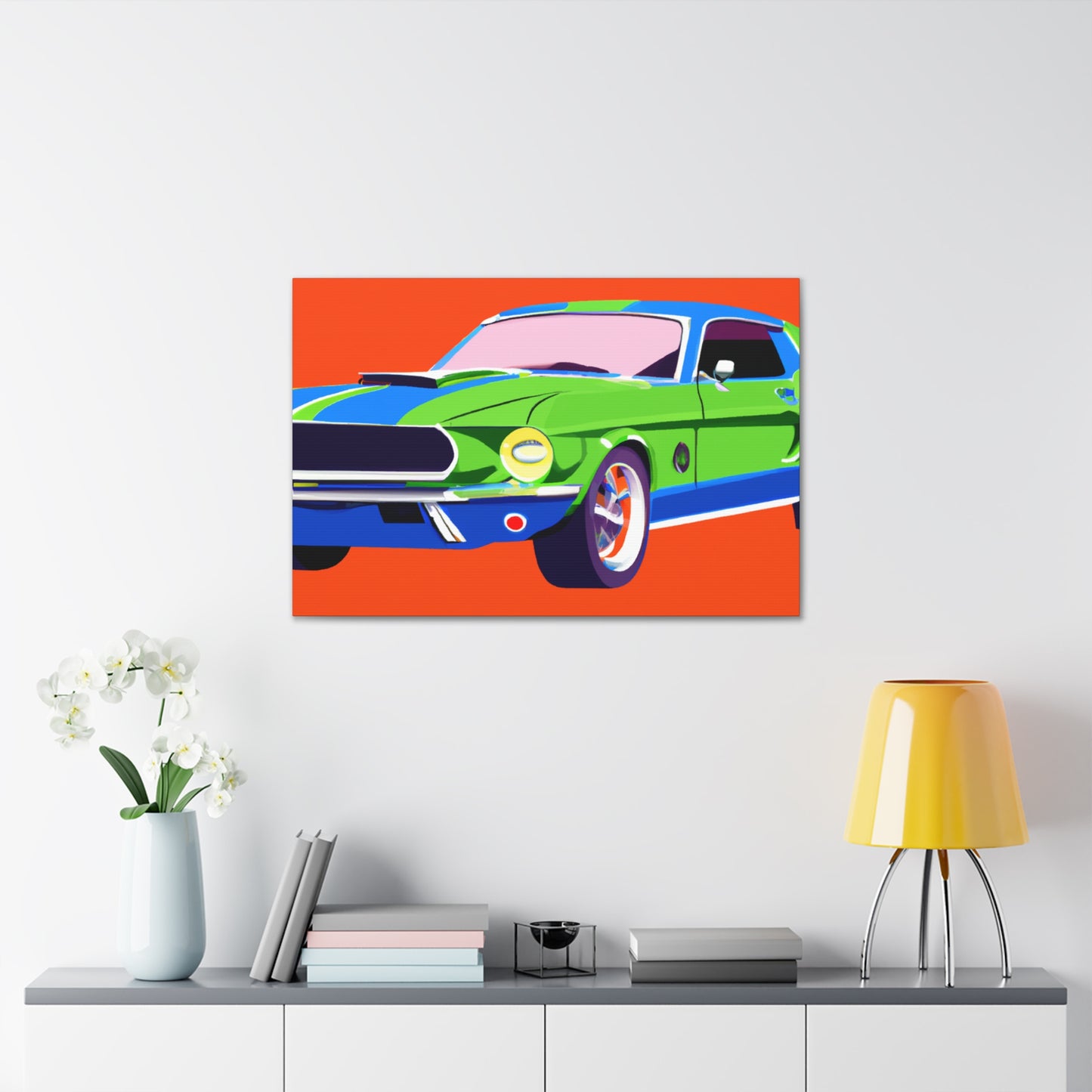 Lightning Express - Automobile - Canvas