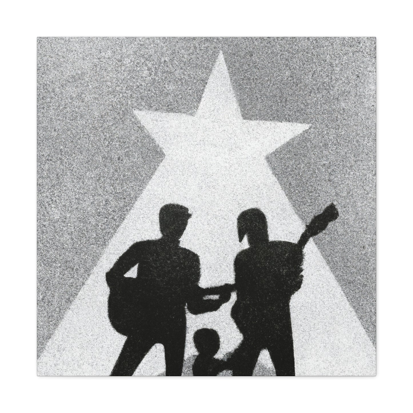 Hot Wax Records - Retro Music and Film Canvas