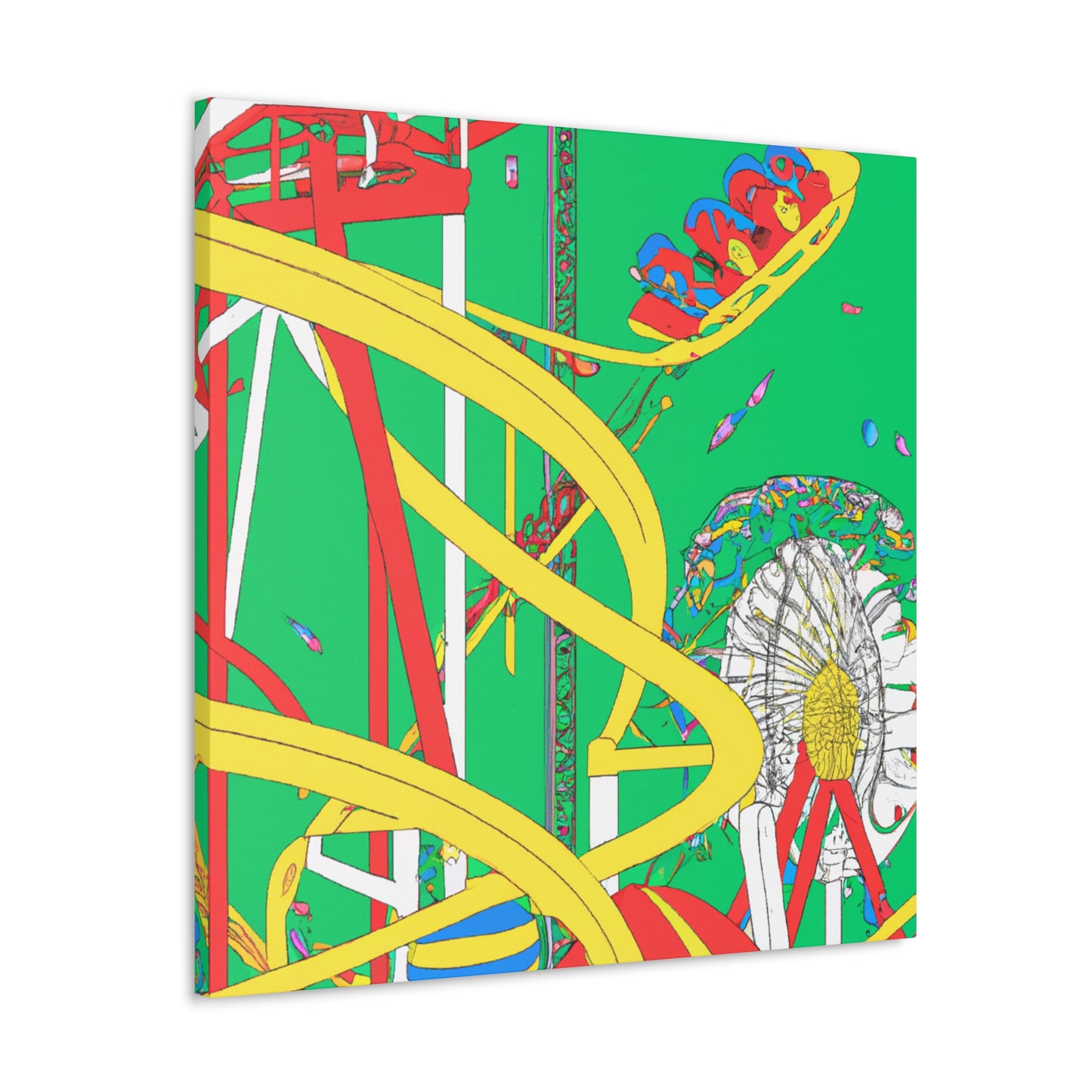 Fizztopia - Amusement - Canvas