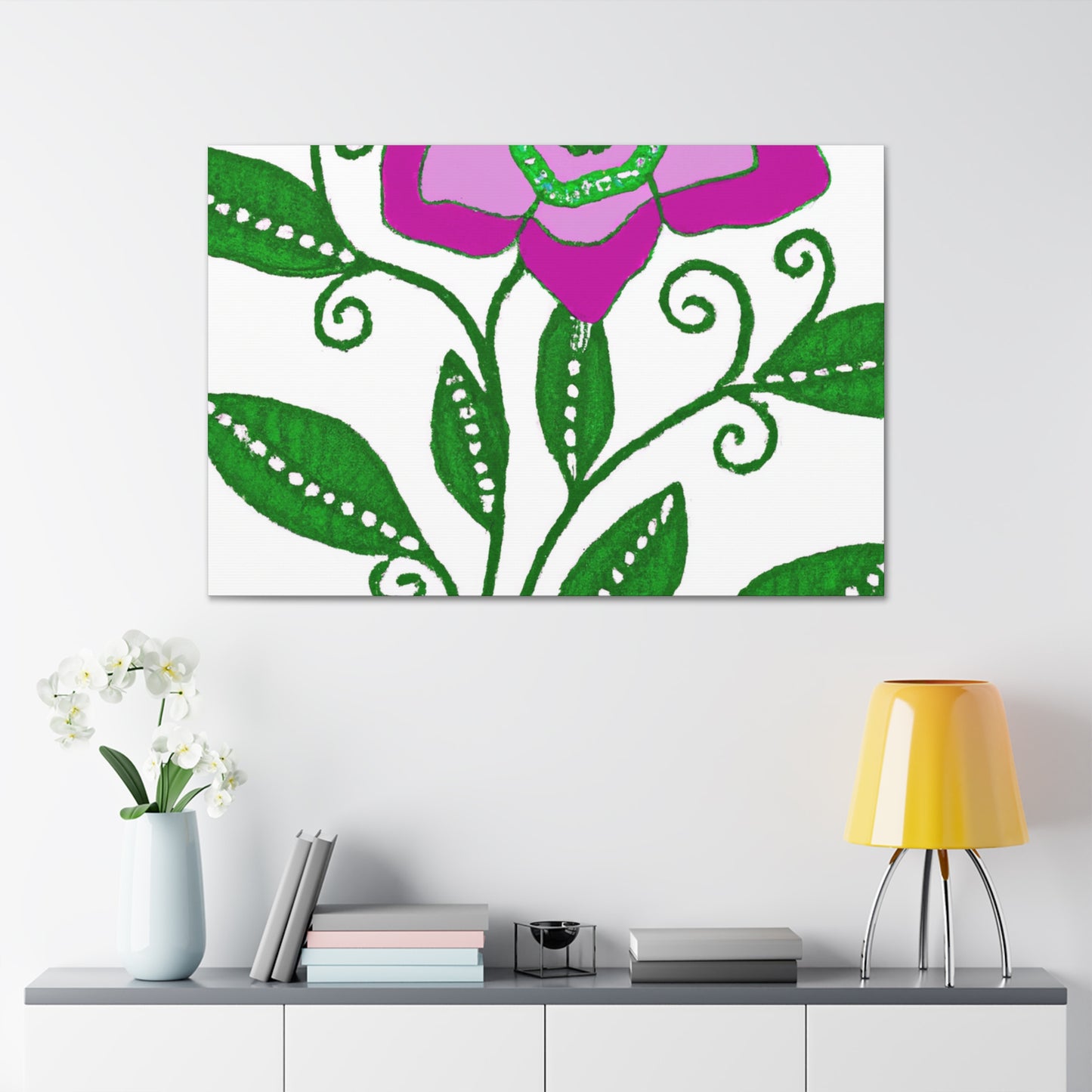 Lindella - Floral - Canvas
