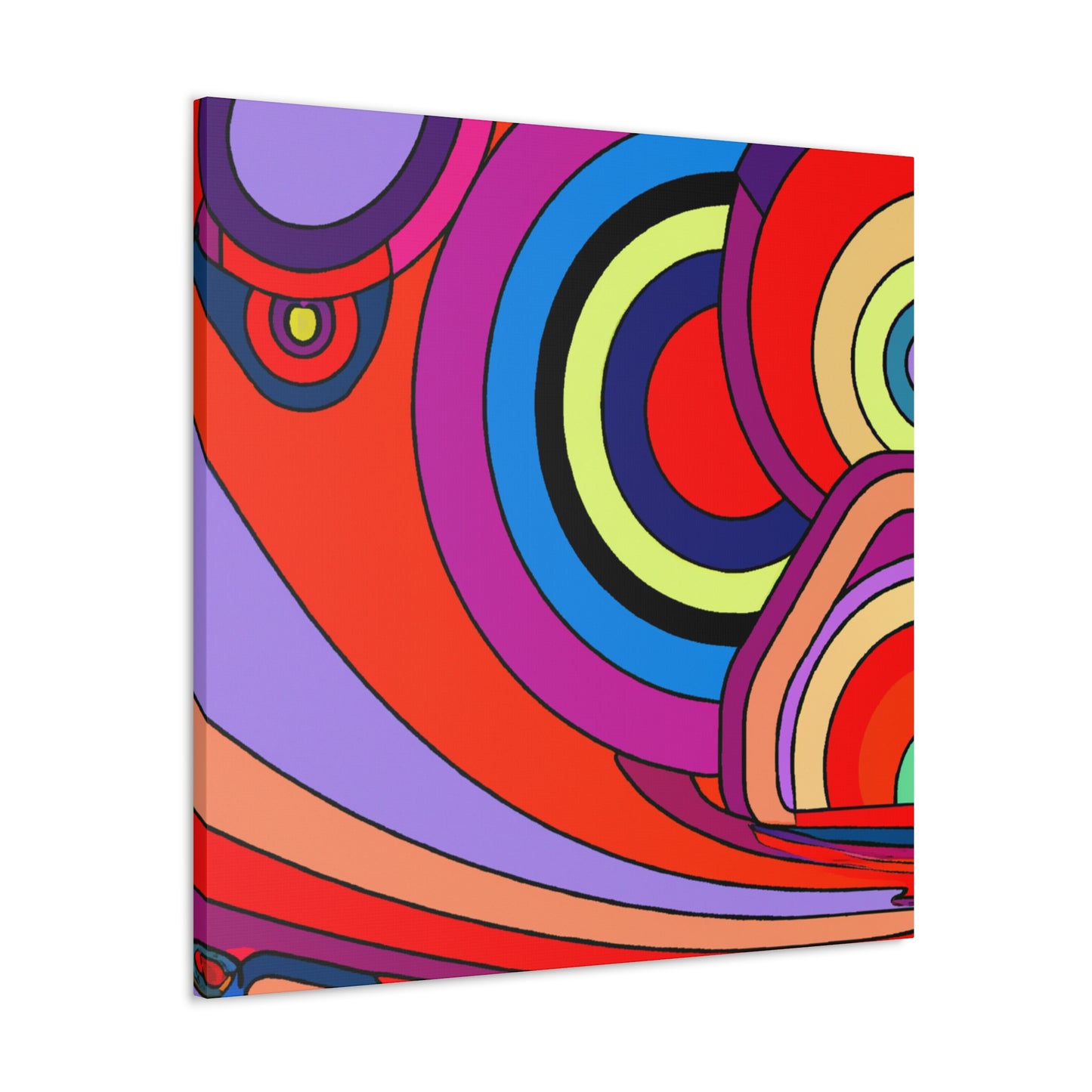 Rainbow Quench - Abstract - Canvas