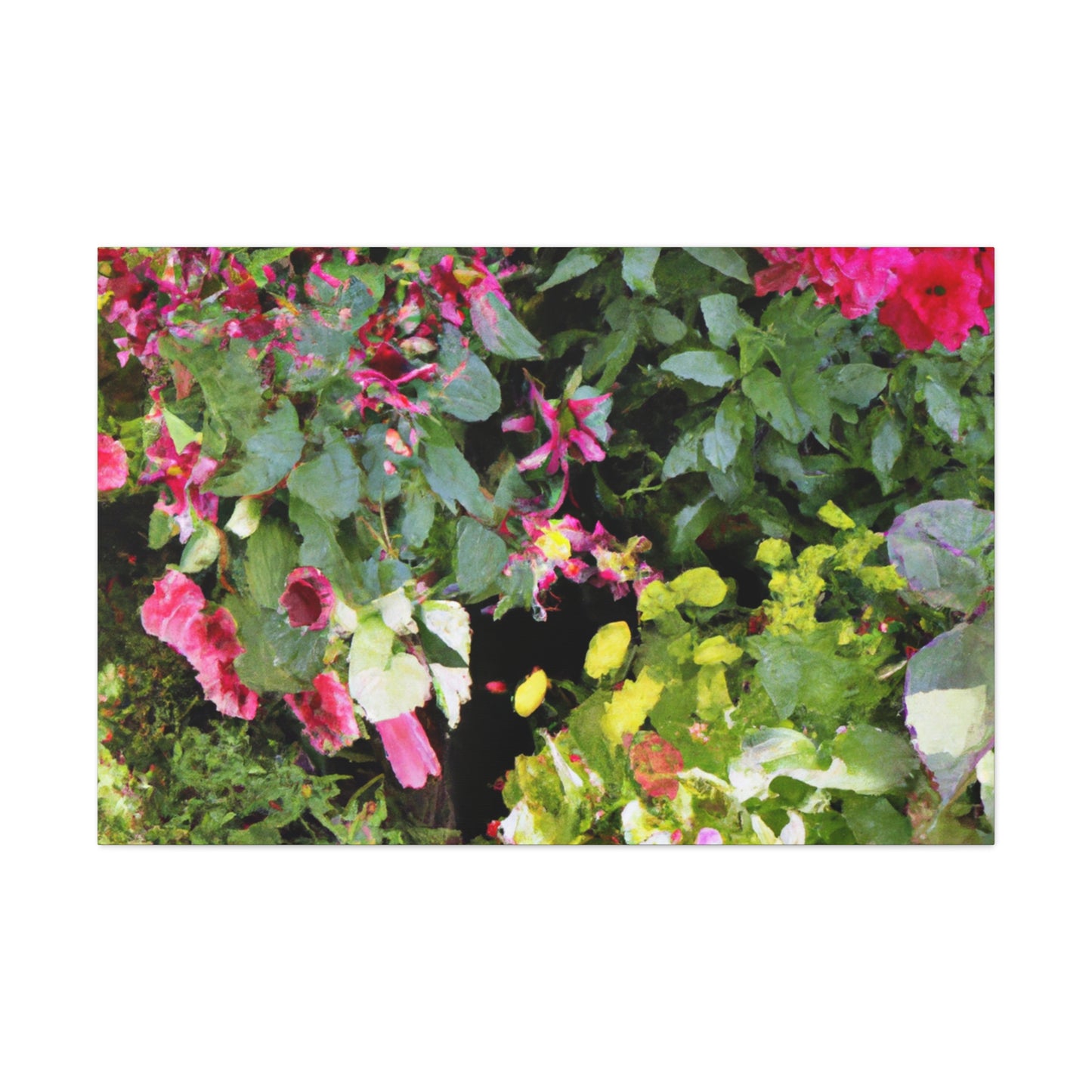 "Blooming Bounty." - Floral Canvas