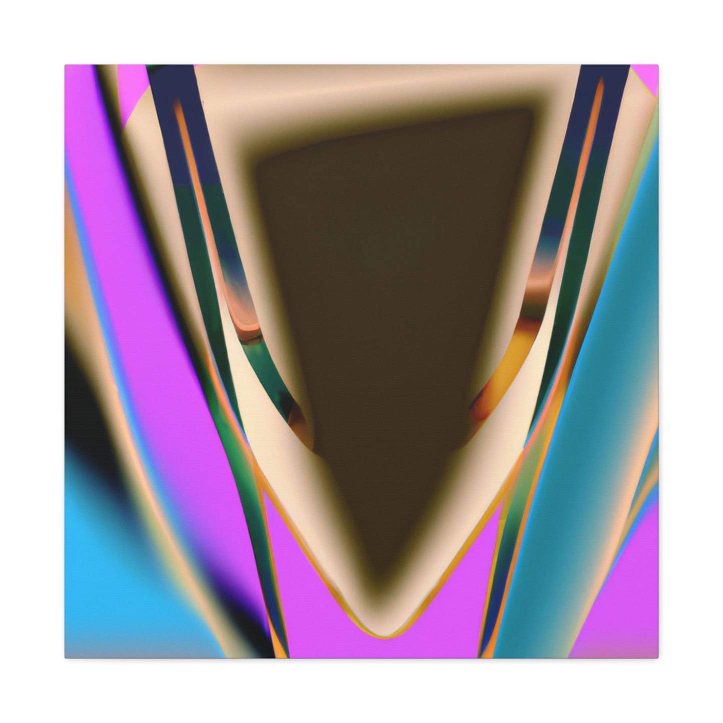Galactic Geometry: A Visual Exploration of Art Deco's Intergalactic Architectural Influences - Canvas