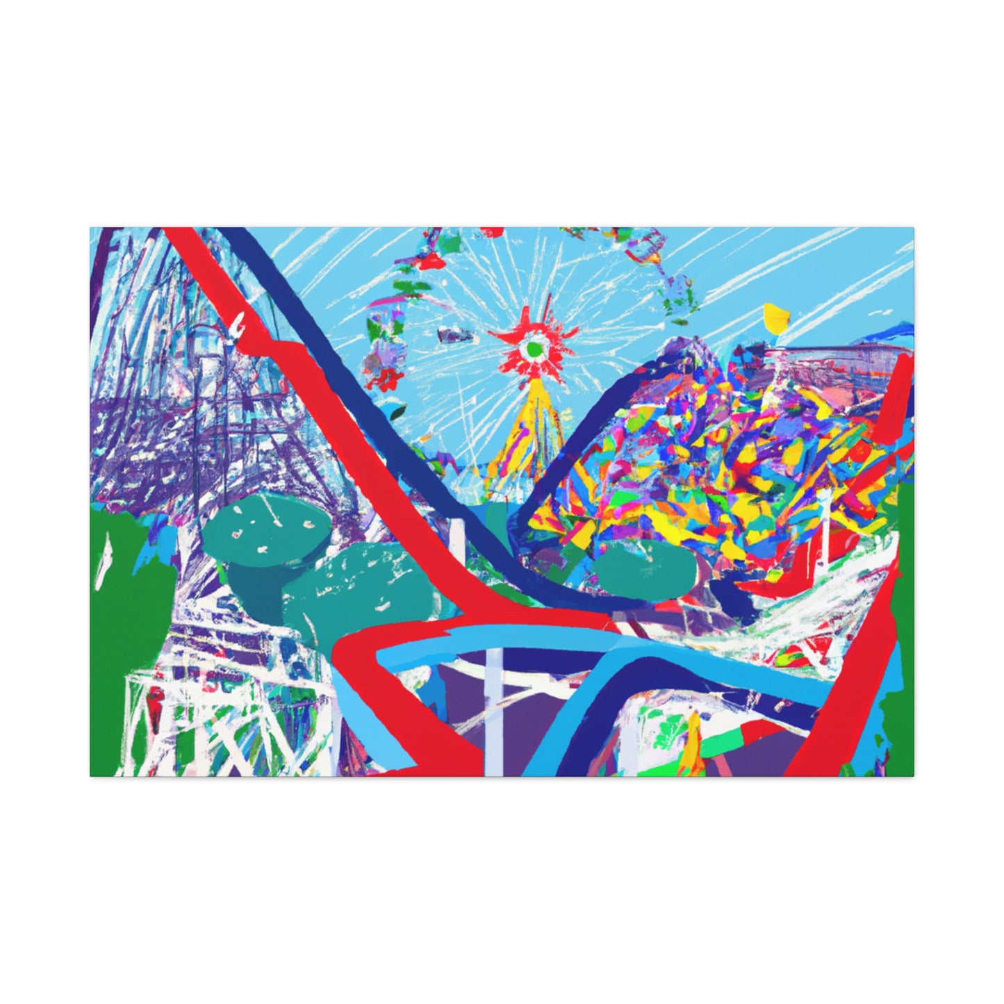 Wonder-Land Amusement - Canvas