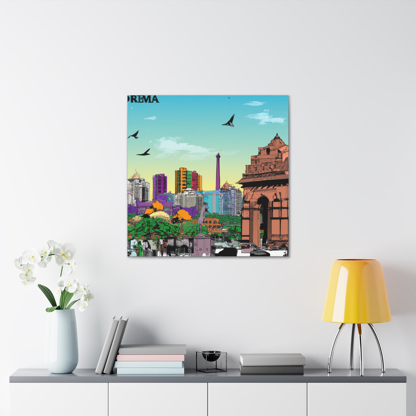 Pashmir Mountain - Destination India - Canvas