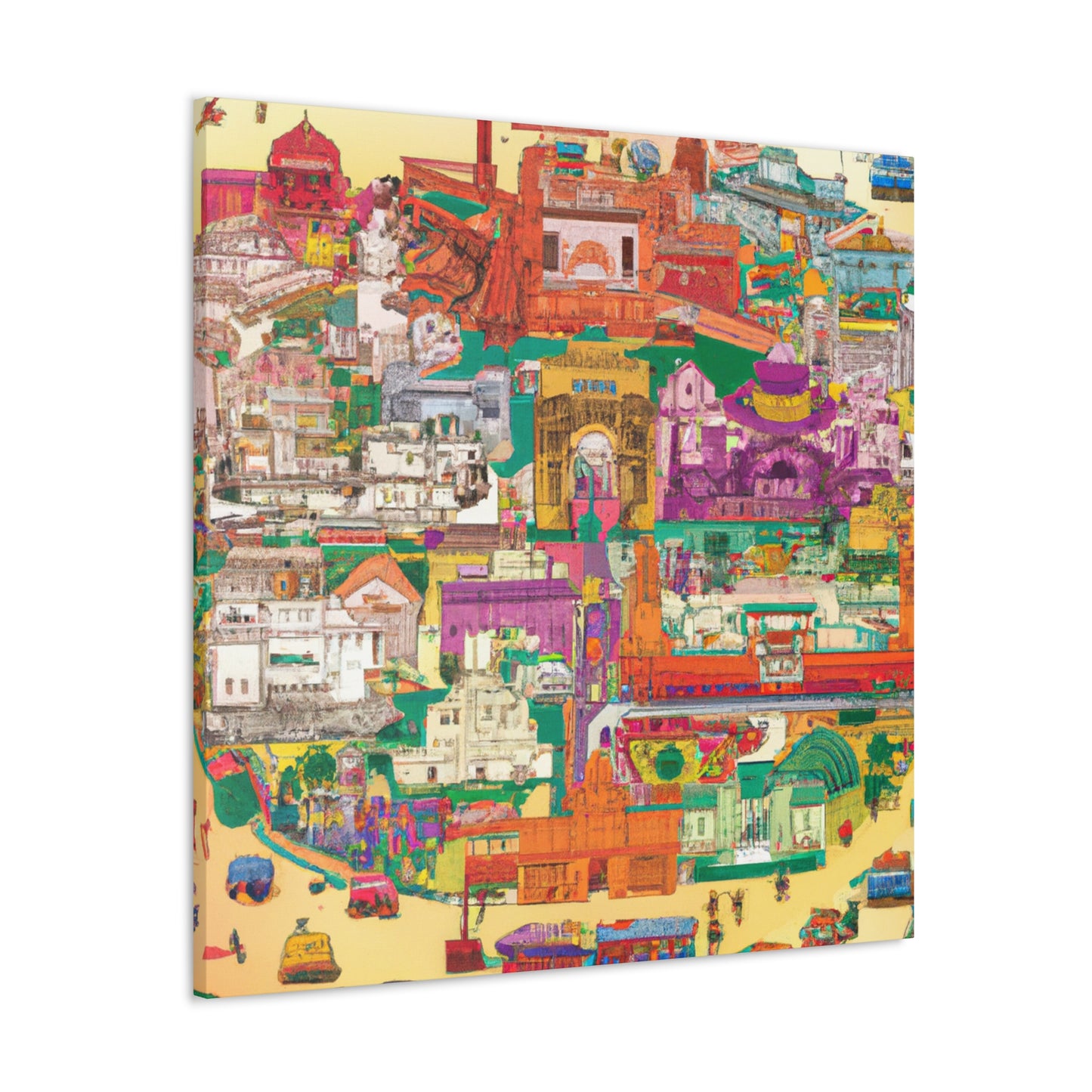 Amber Mahal - Destination India - Canvas